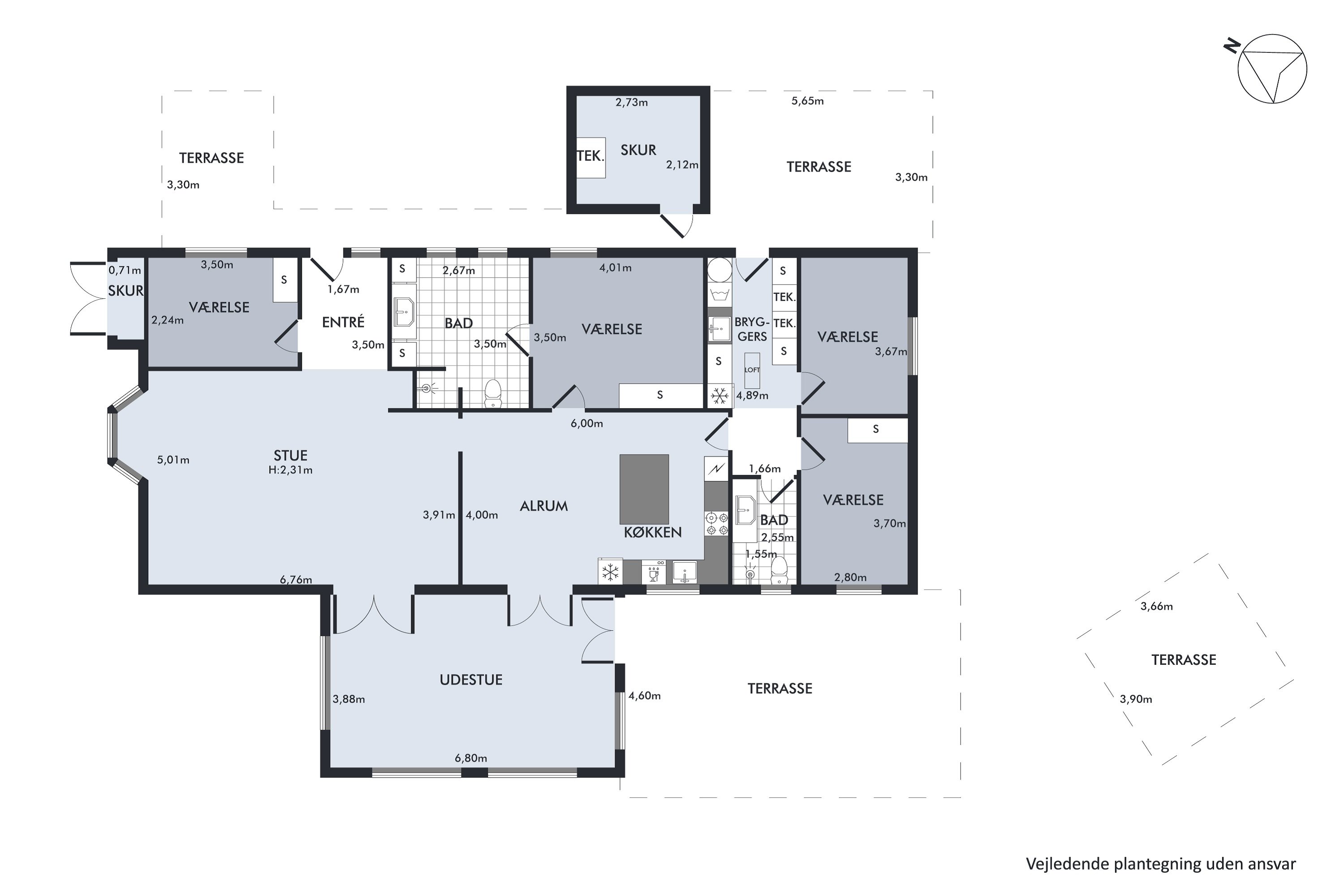 Plantegninger billede af Neergaardparken 15, 4140 Borup