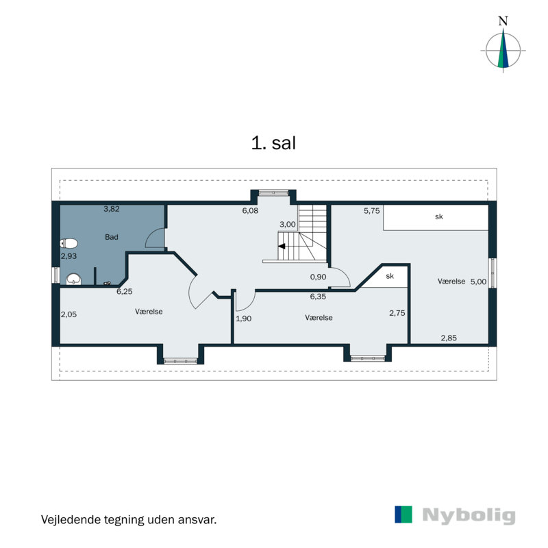 Plantegninger billede af Serridslevvej 53, 8700 Horsens