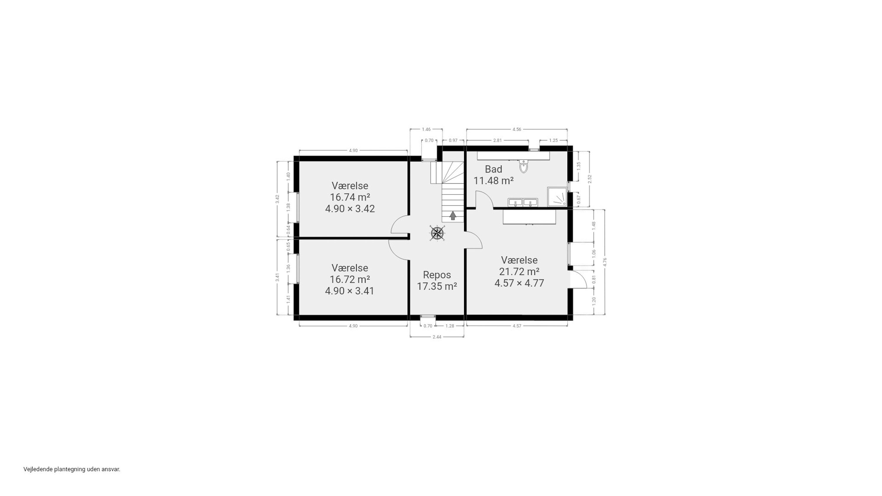 Plantegninger billede af Faldsledvej 5, Håstrup, 5600 Faaborg