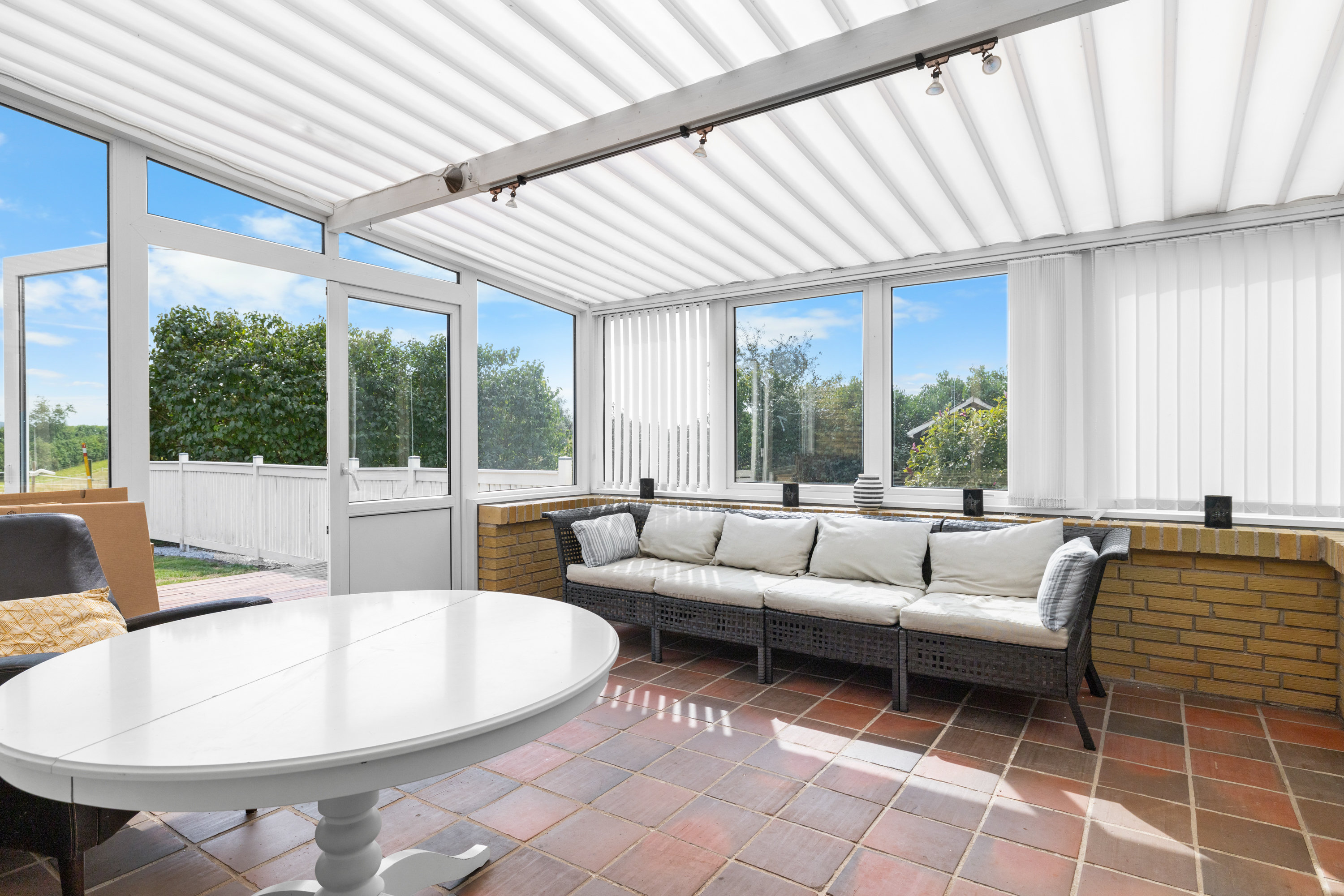 Fremhævet terrasse billede i fuldskærmstilstand. Billede af Faldsledvej 5, Håstrup, 5600 Faaborg