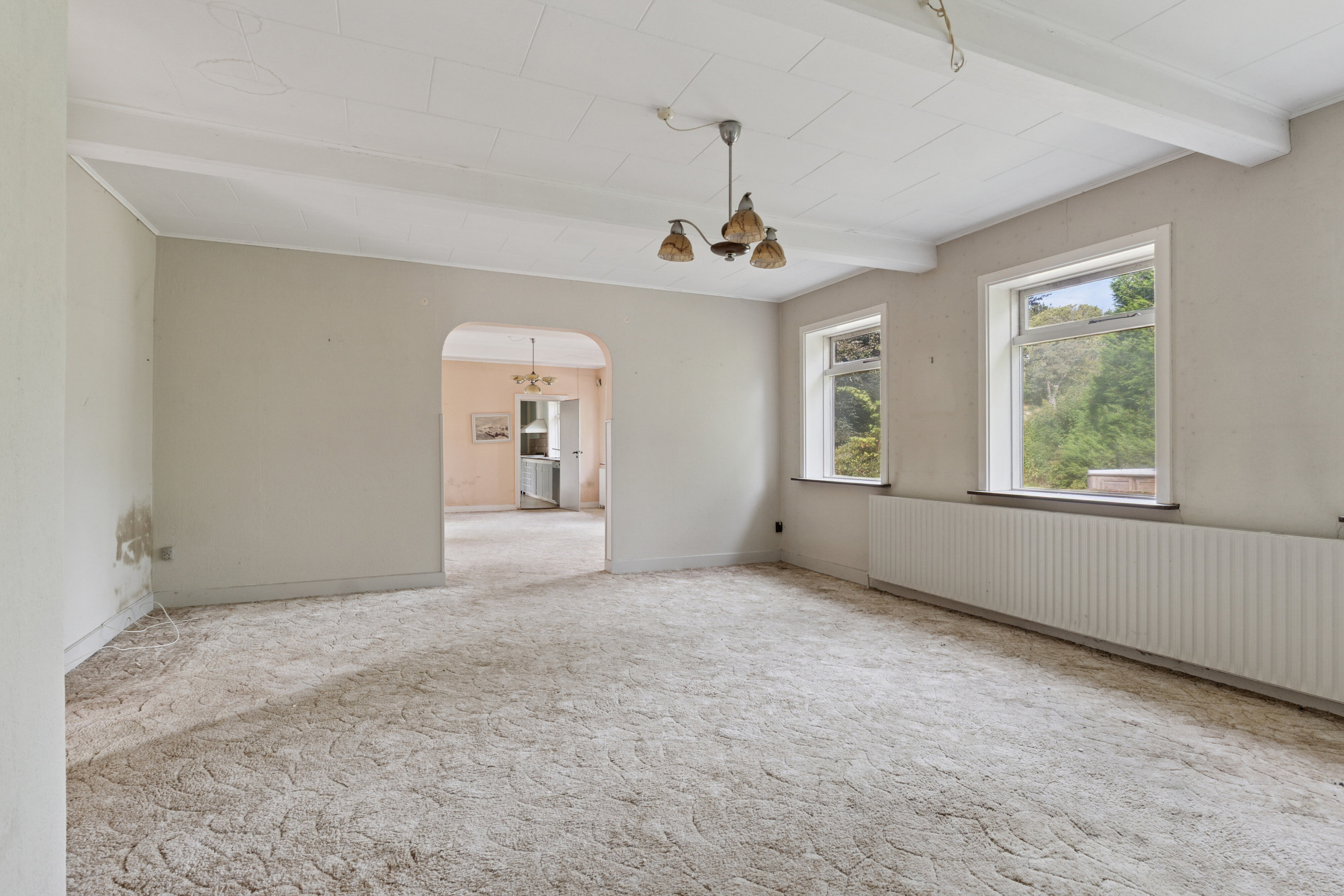 Fremhævet stue billede i fuldskærmstilstand. Billede af Rønnevej 70, Bodilsker, 3730 Nexø