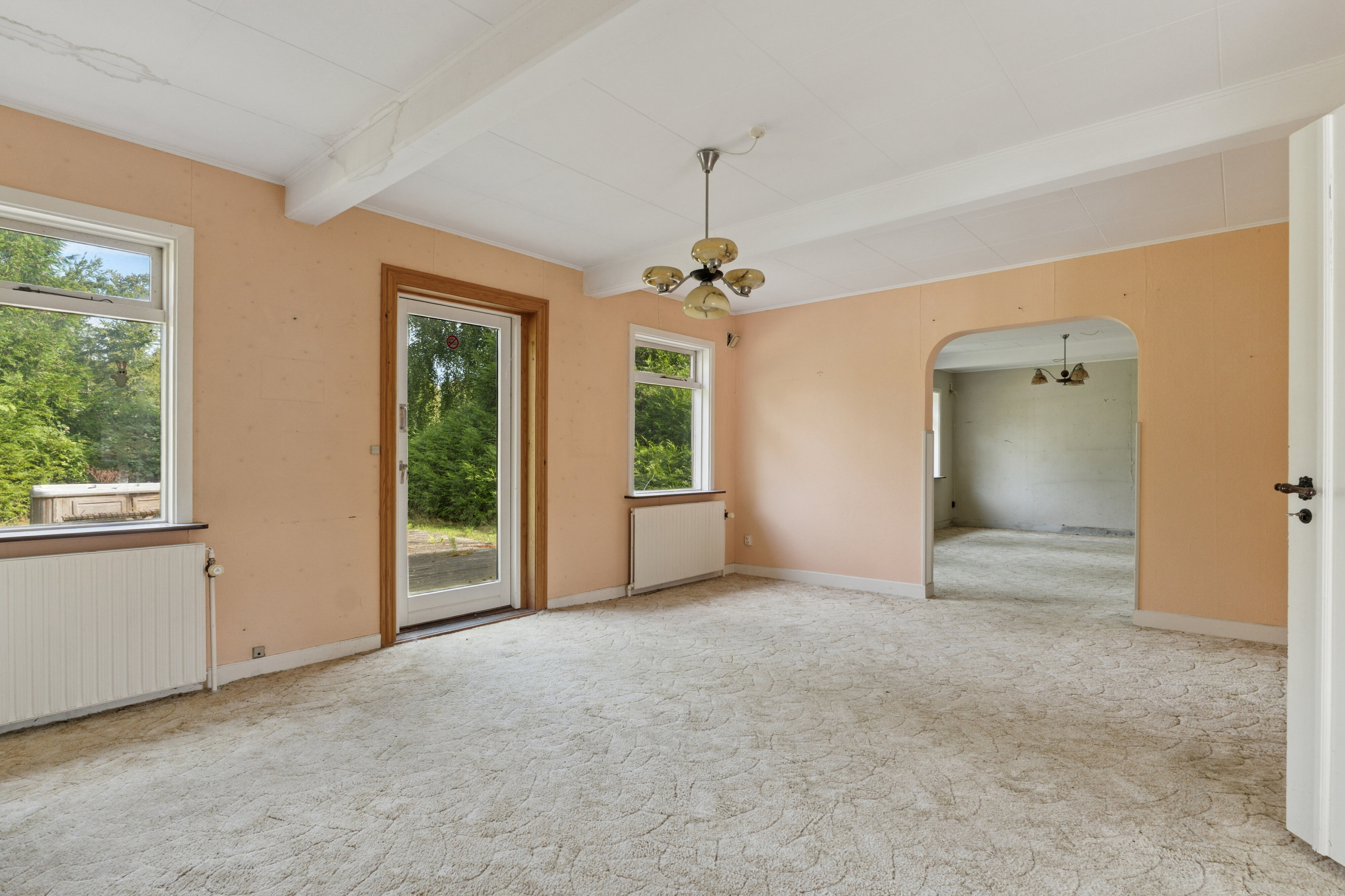 Fremhævet stue billede i fuldskærmstilstand. Billede af Rønnevej 70, Bodilsker, 3730 Nexø