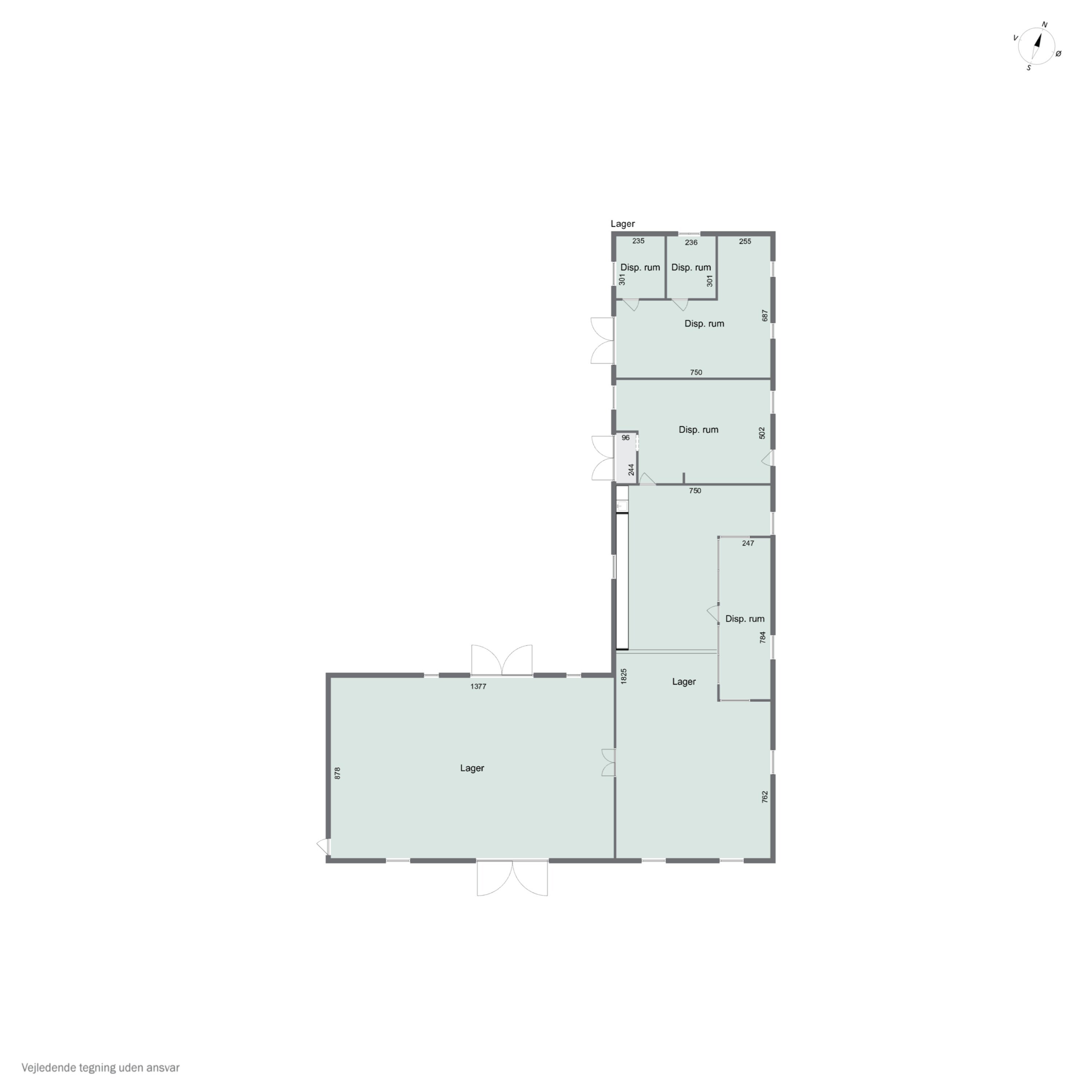 Plantegninger billede af Rønnevej 70, Bodilsker, 3730 Nexø