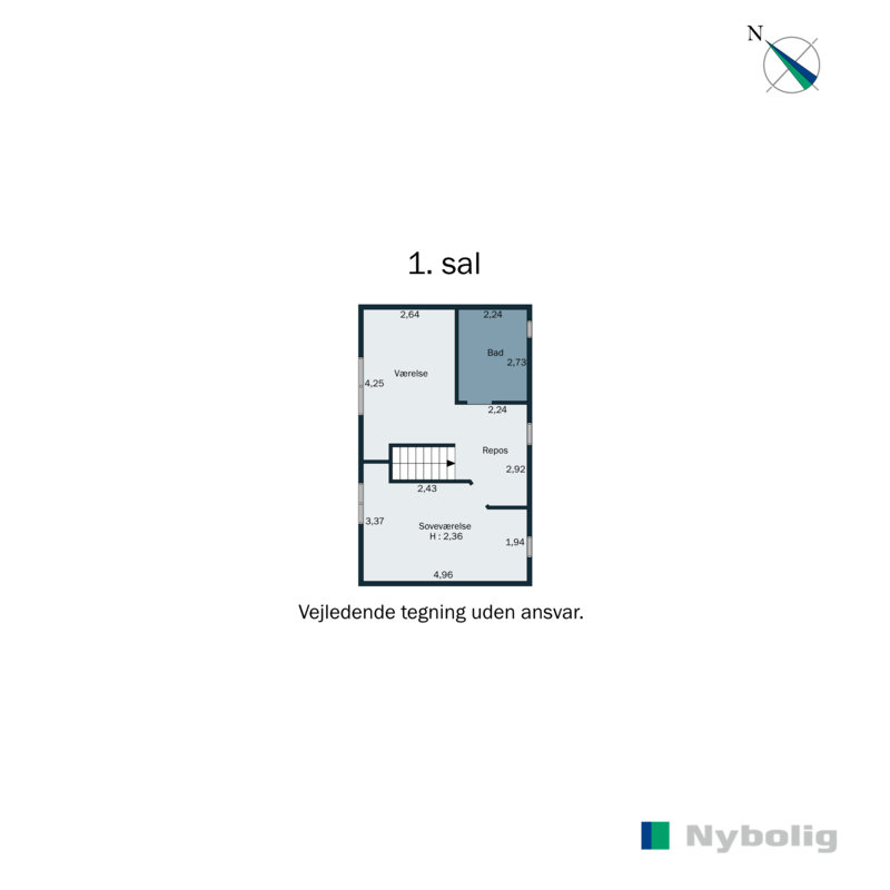 Plantegninger billede af Baggade 13, Korsør C, 4220 Korsør