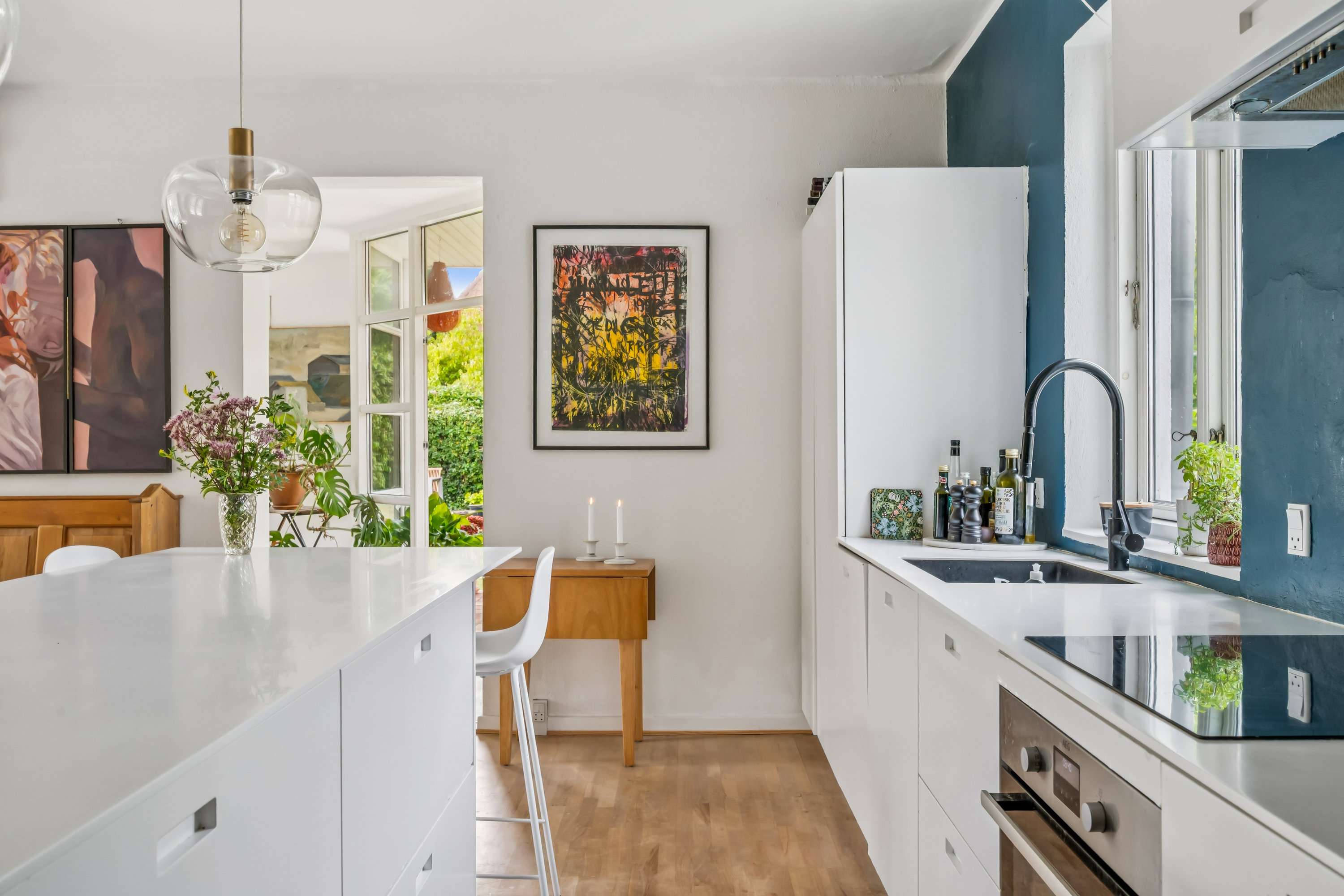 Fremhævet køkken billede i fuldskærmstilstand. Billede af Solbakken 15, 8240 Risskov