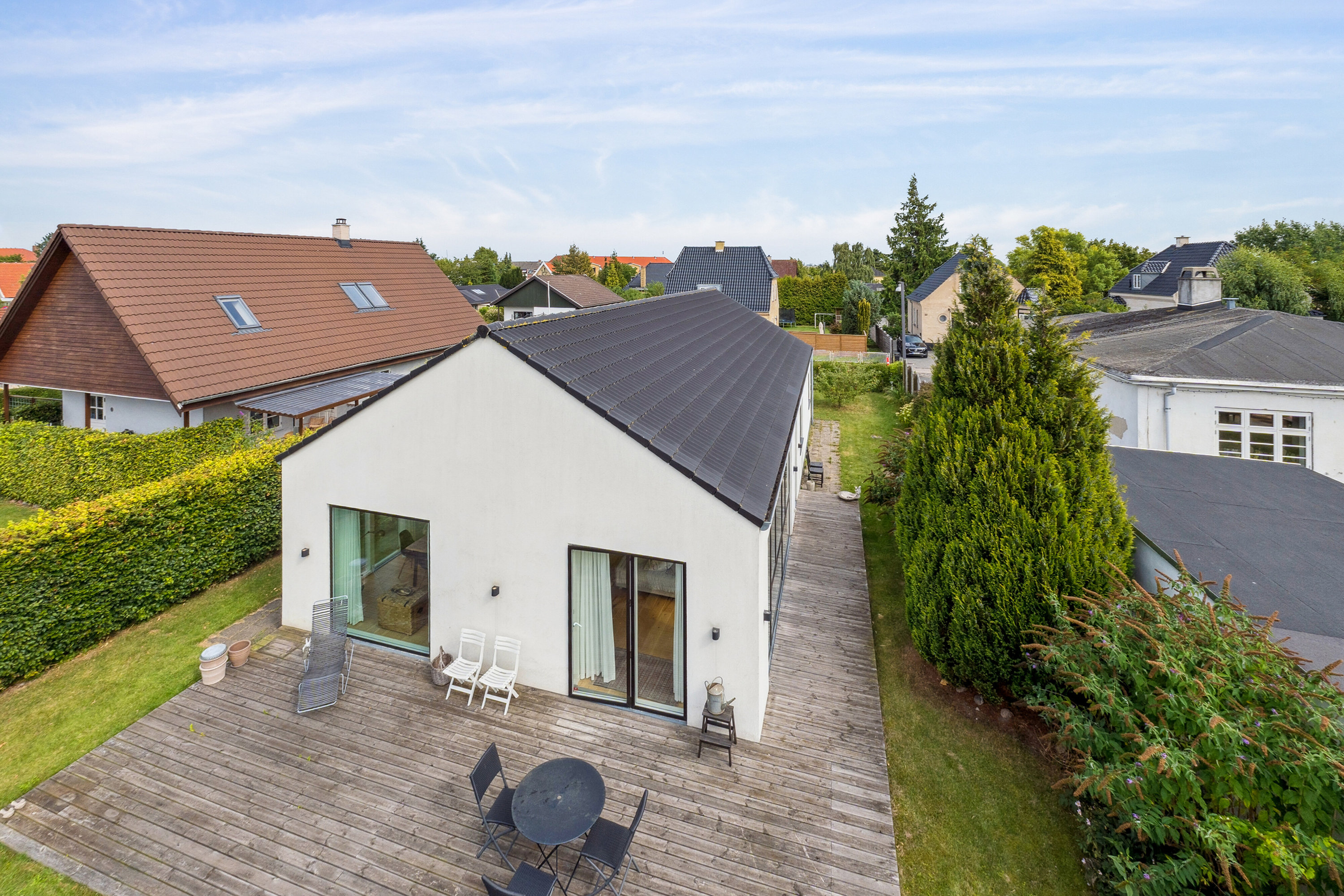 Fremhævet set fra vejen billede i fuldskærmstilstand. Billede af Christiansdal 25, 2610 Rødovre