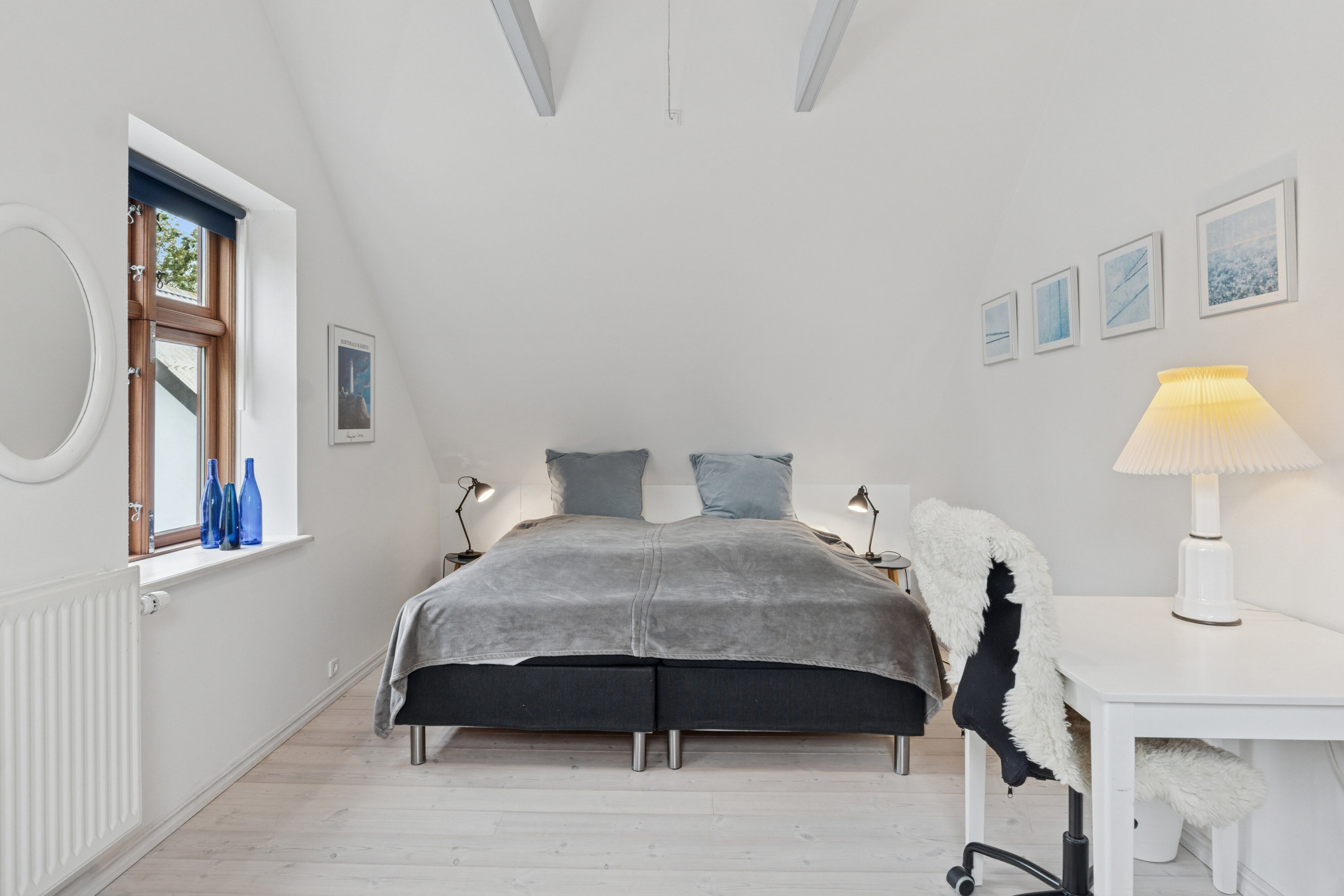 Fremhævet soveværelse billede i fuldskærmstilstand. Billede af Hvirrekærvej 148, Bjergby, 9800 Hjørring