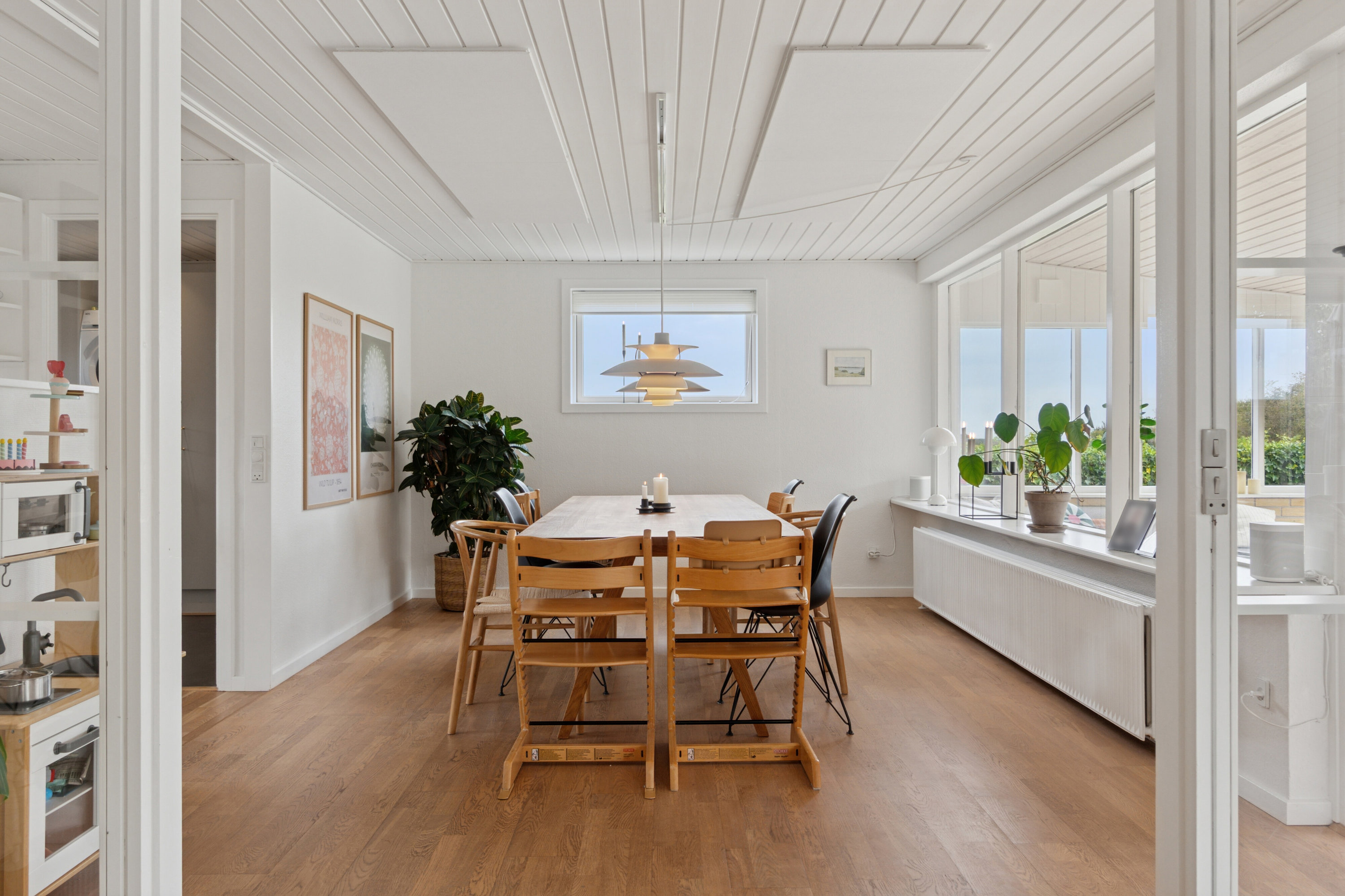 Fremhævet spisestue billede i fuldskærmstilstand. Billede af Markvænget 12C, Tingstrup, 7700 Thisted