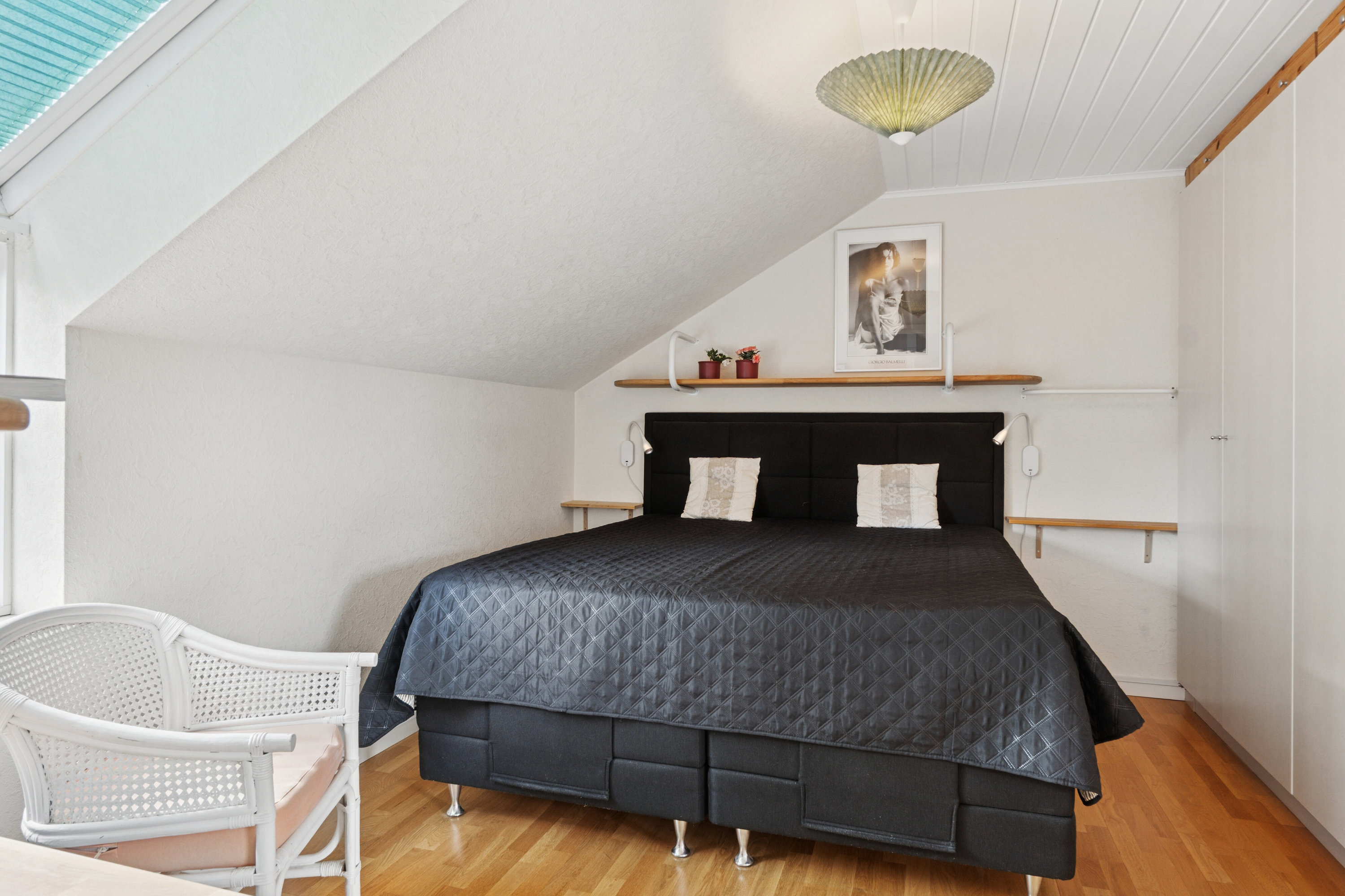 Fremhævet soveværelse billede i fuldskærmstilstand. Billede af Dokken 5, 4700 Næstved