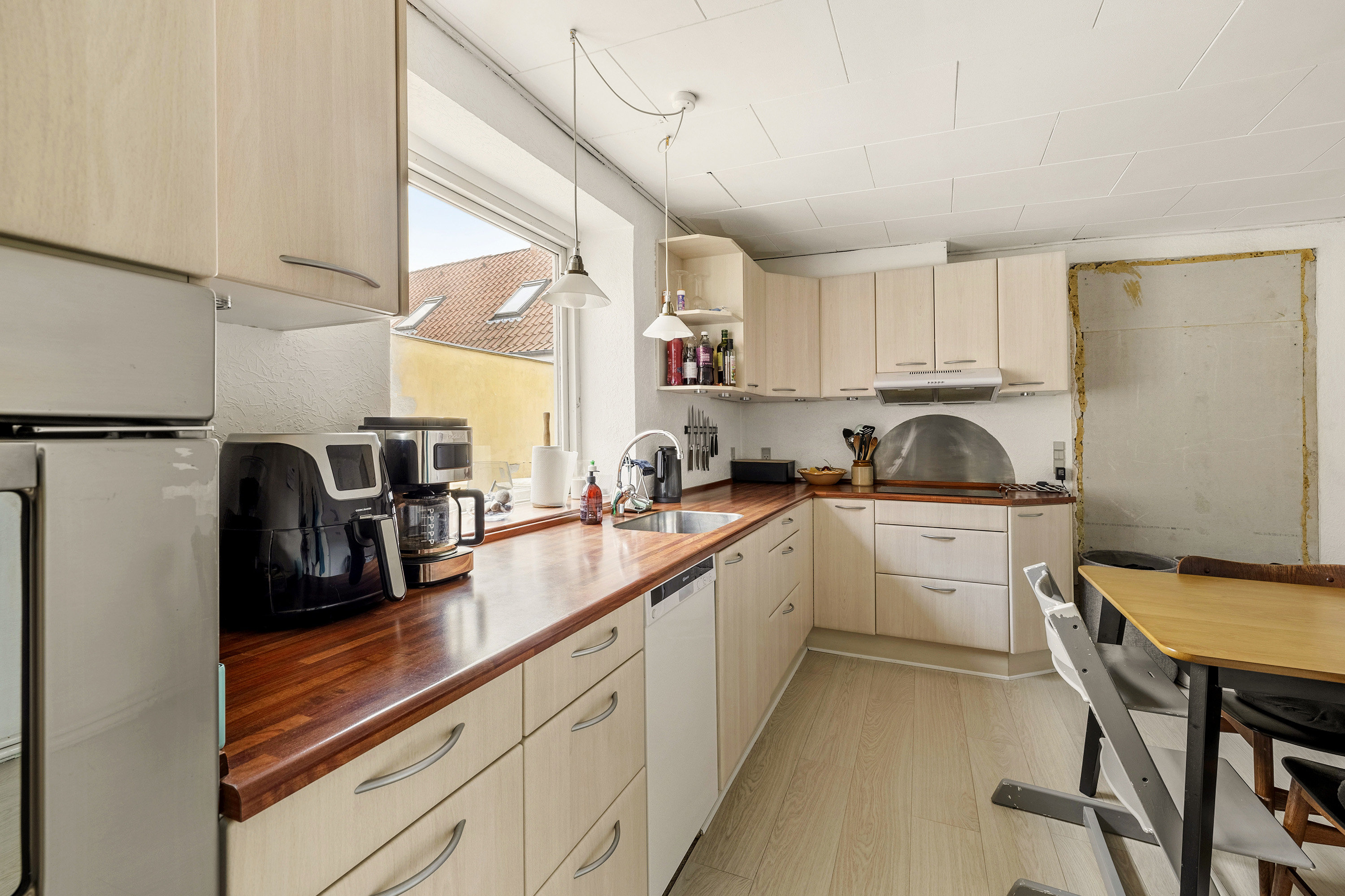 Fremhævet køkken billede i fuldskærmstilstand. Billede af Baggade 13, Korsør C, 4220 Korsør