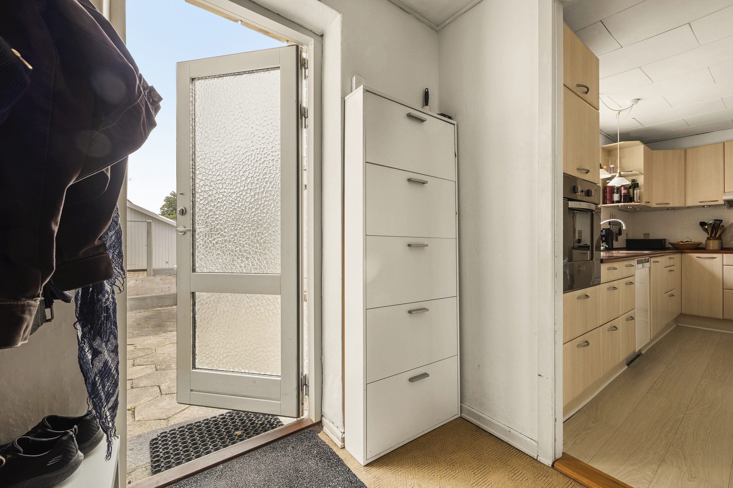 Miniaturebillede 1: entré. Billede af Baggade 13, Korsør C, 4220 Korsør