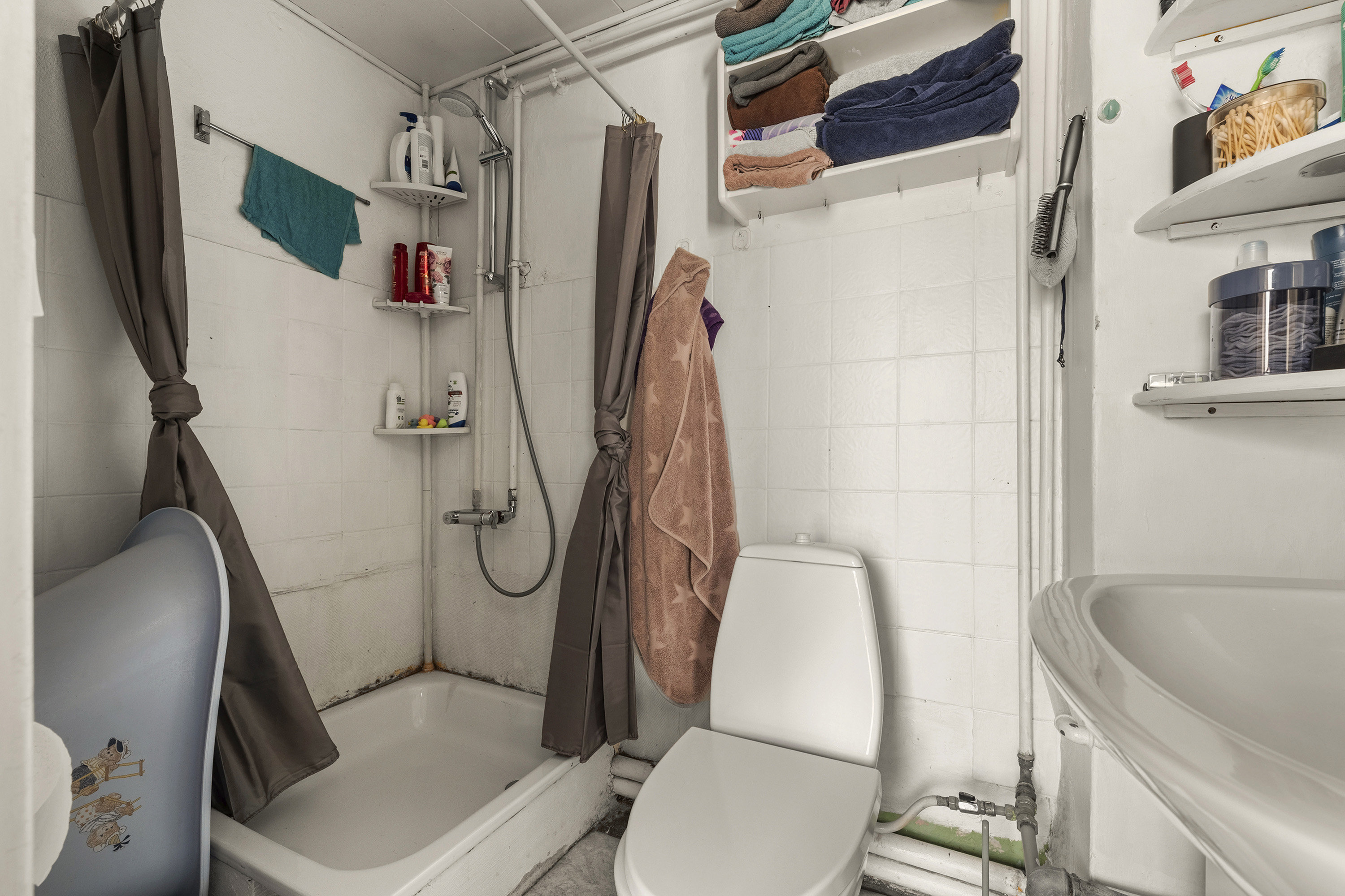 Fremhævet badeværelse billede i fuldskærmstilstand. Billede af Baggade 13, Korsør C, 4220 Korsør