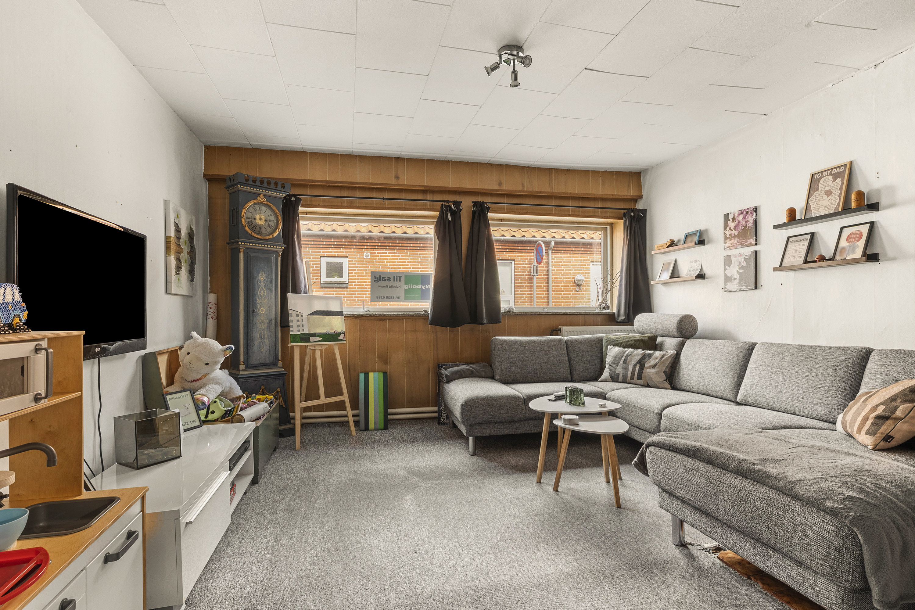 Fremhævet stue billede i fuldskærmstilstand. Billede af Baggade 13, Korsør C, 4220 Korsør