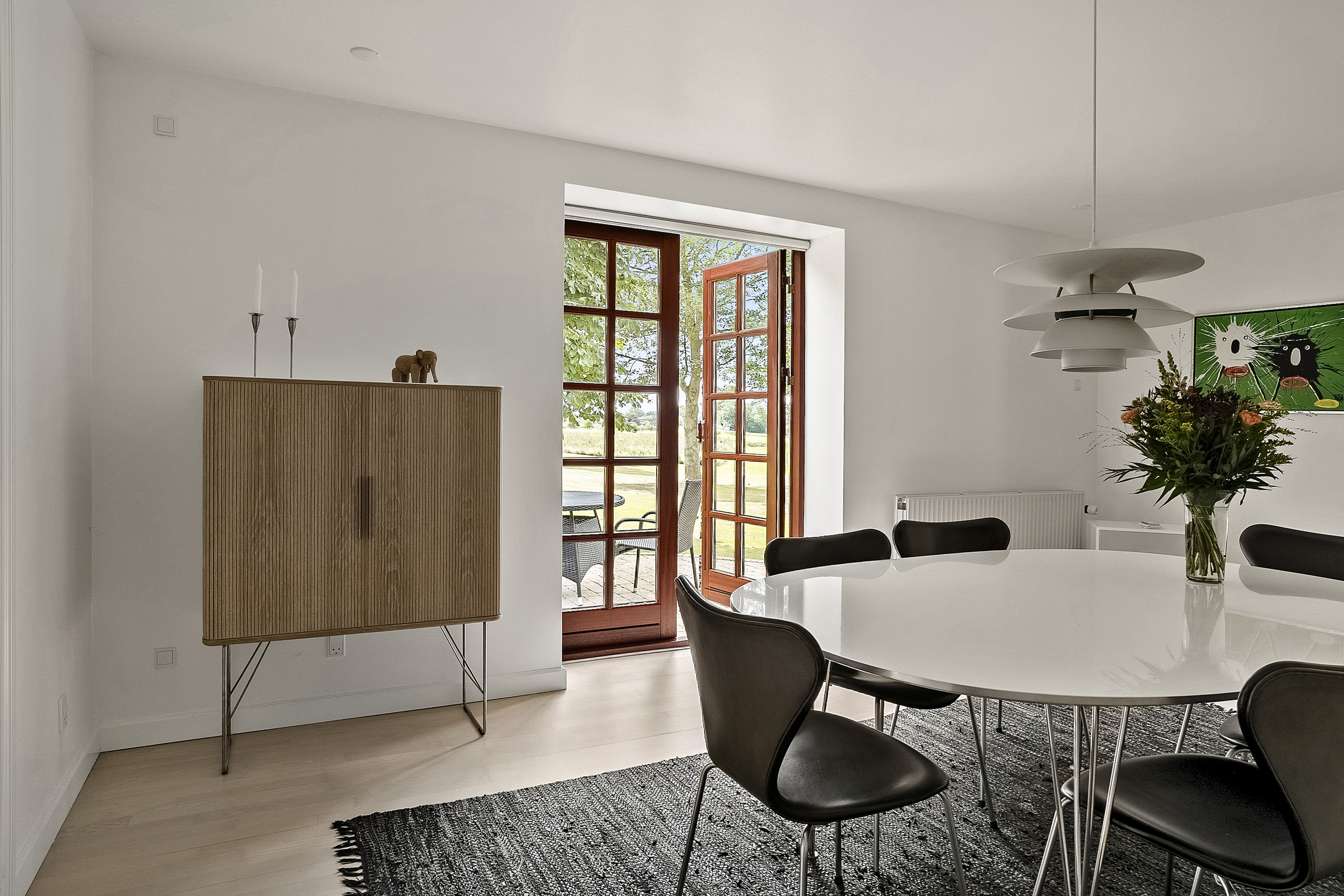 Fremhævet spisestue billede i fuldskærmstilstand. Billede af Serridslevvej 53, 8700 Horsens