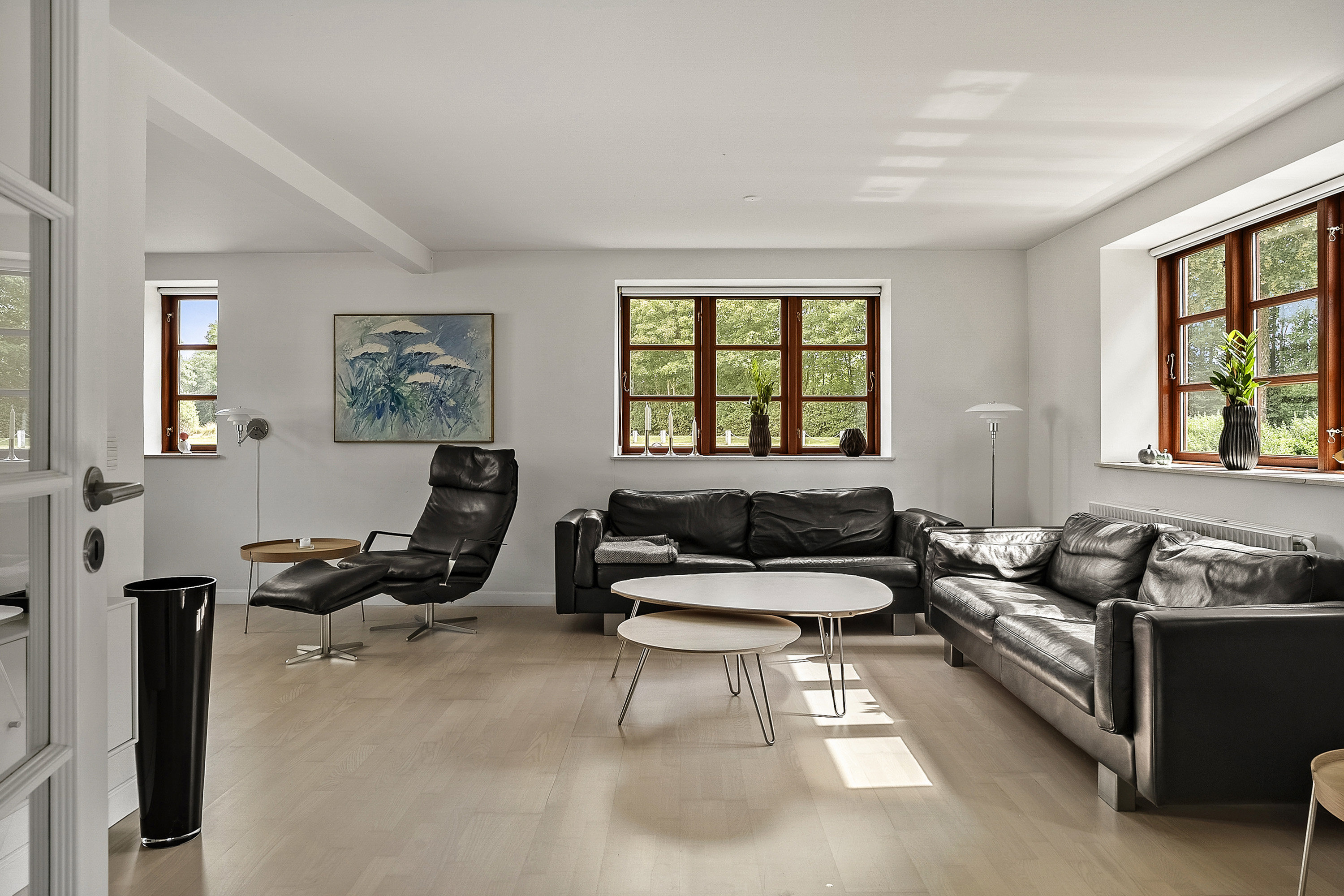 Fremhævet stue billede i fuldskærmstilstand. Billede af Serridslevvej 53, 8700 Horsens