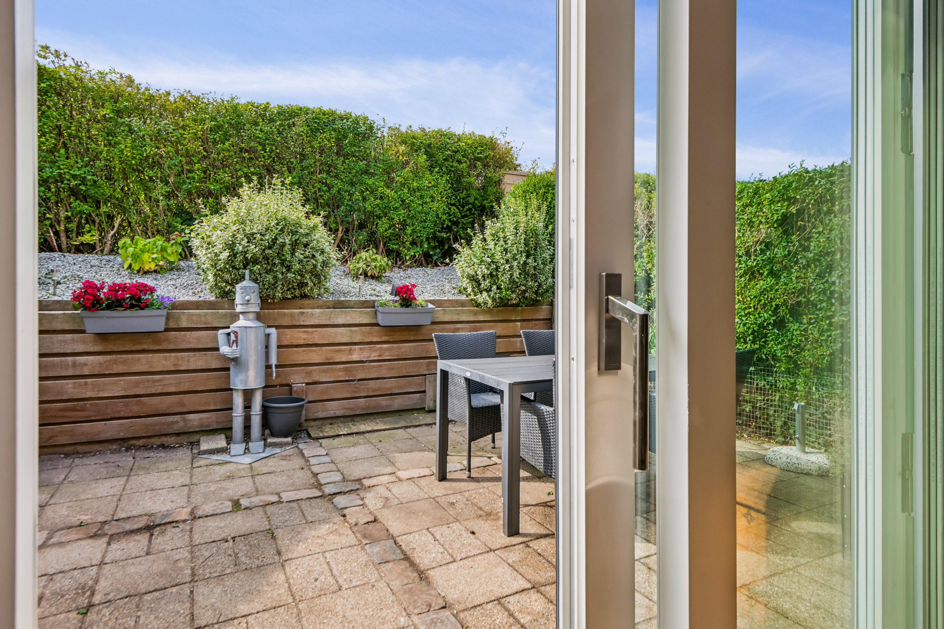 Fremhævet terrasse billede i fuldskærmstilstand. Billede af Godske Lindenovs Vej 211, Gug, 9210 Aalborg SØ