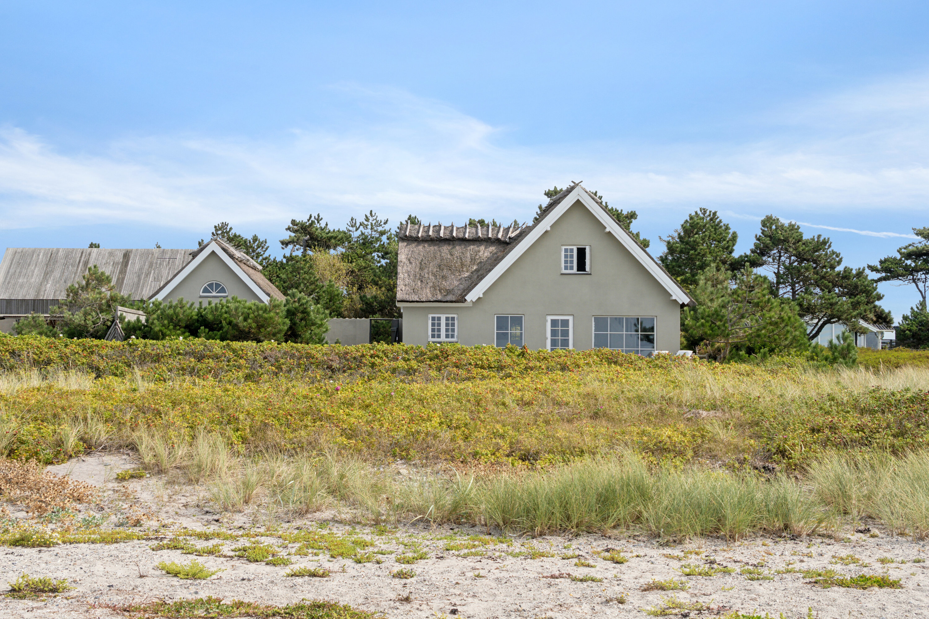 Fremhævet set fra haven billede i fuldskærmstilstand. Billede af Kystagervej 2, Svallerup, 4400 Kalundborg