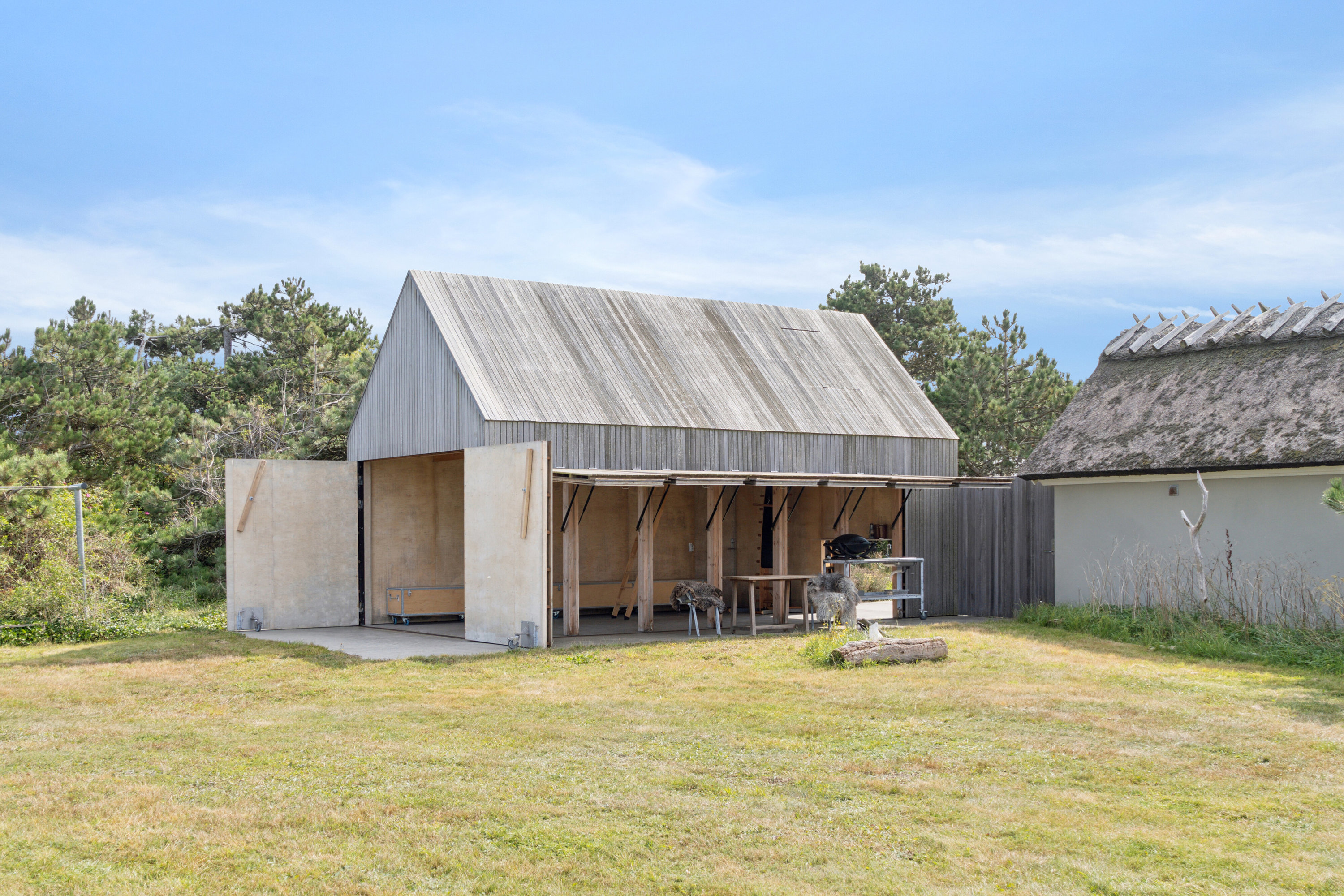 Fremhævet set fra haven billede i fuldskærmstilstand. Billede af Kystagervej 2, Svallerup, 4400 Kalundborg