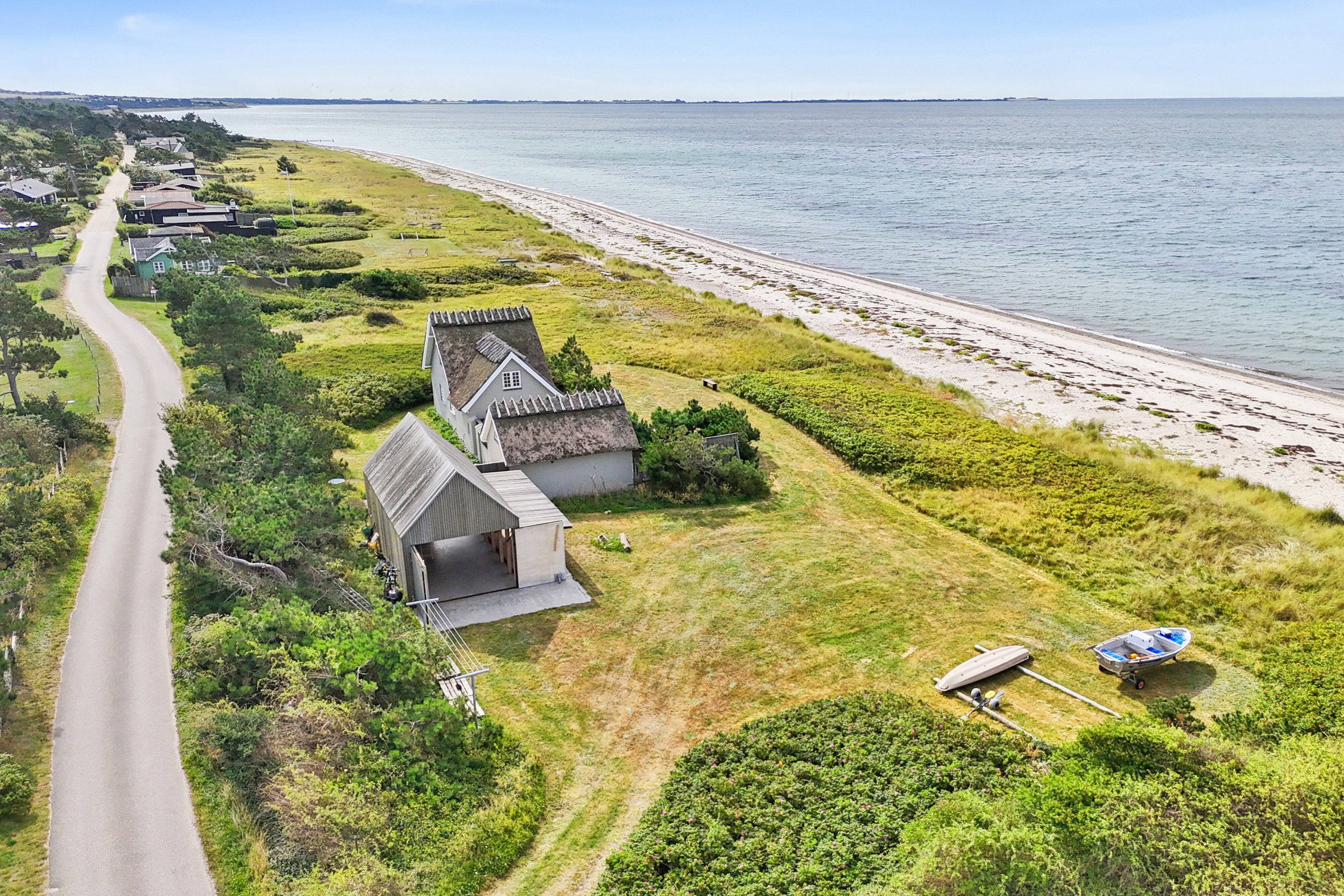 Fremhævet luftfoto billede i fuldskærmstilstand. Billede af Kystagervej 2, Svallerup, 4400 Kalundborg