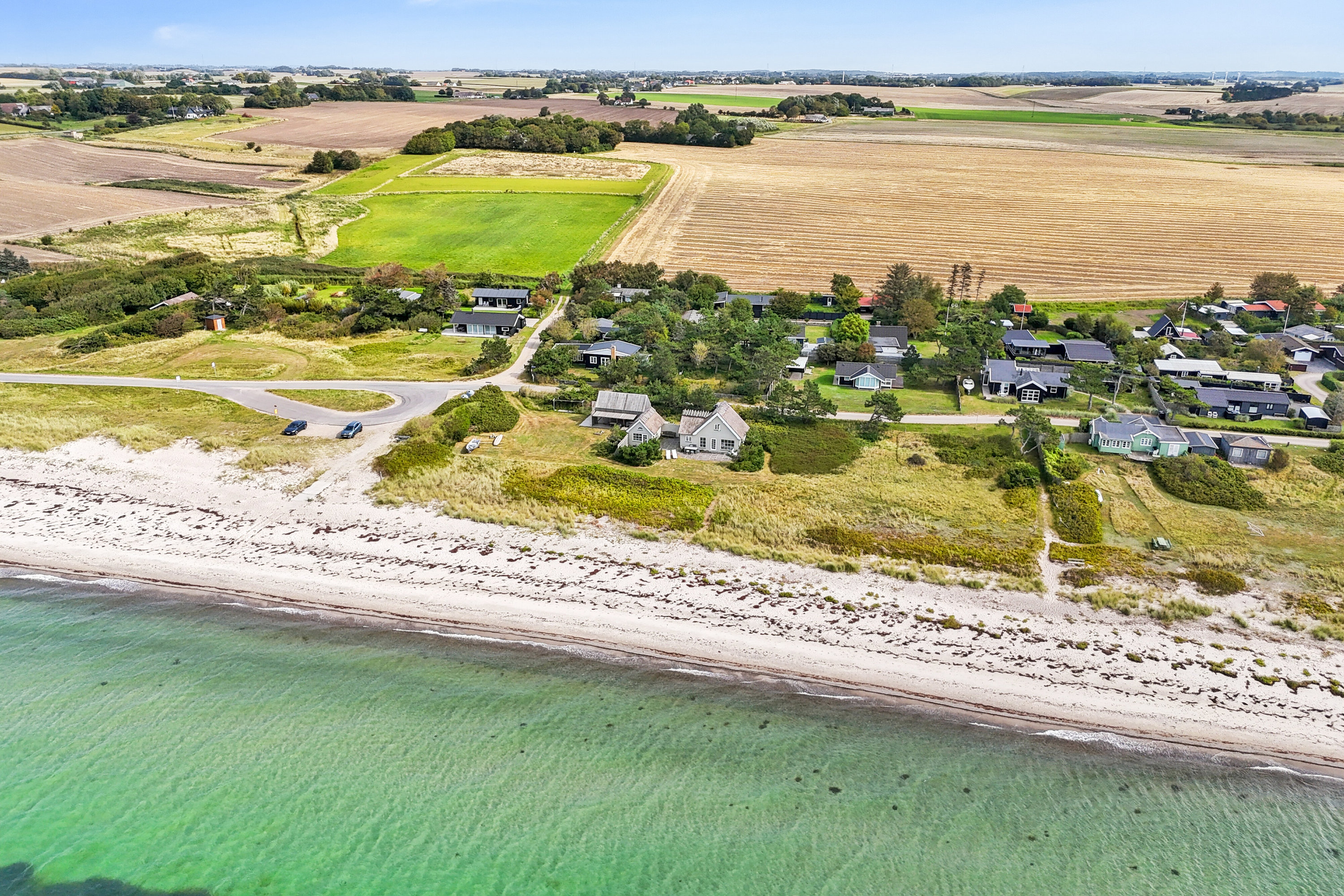 Miniaturebillede 1: luftfoto. Billede af Kystagervej 2, Svallerup, 4400 Kalundborg