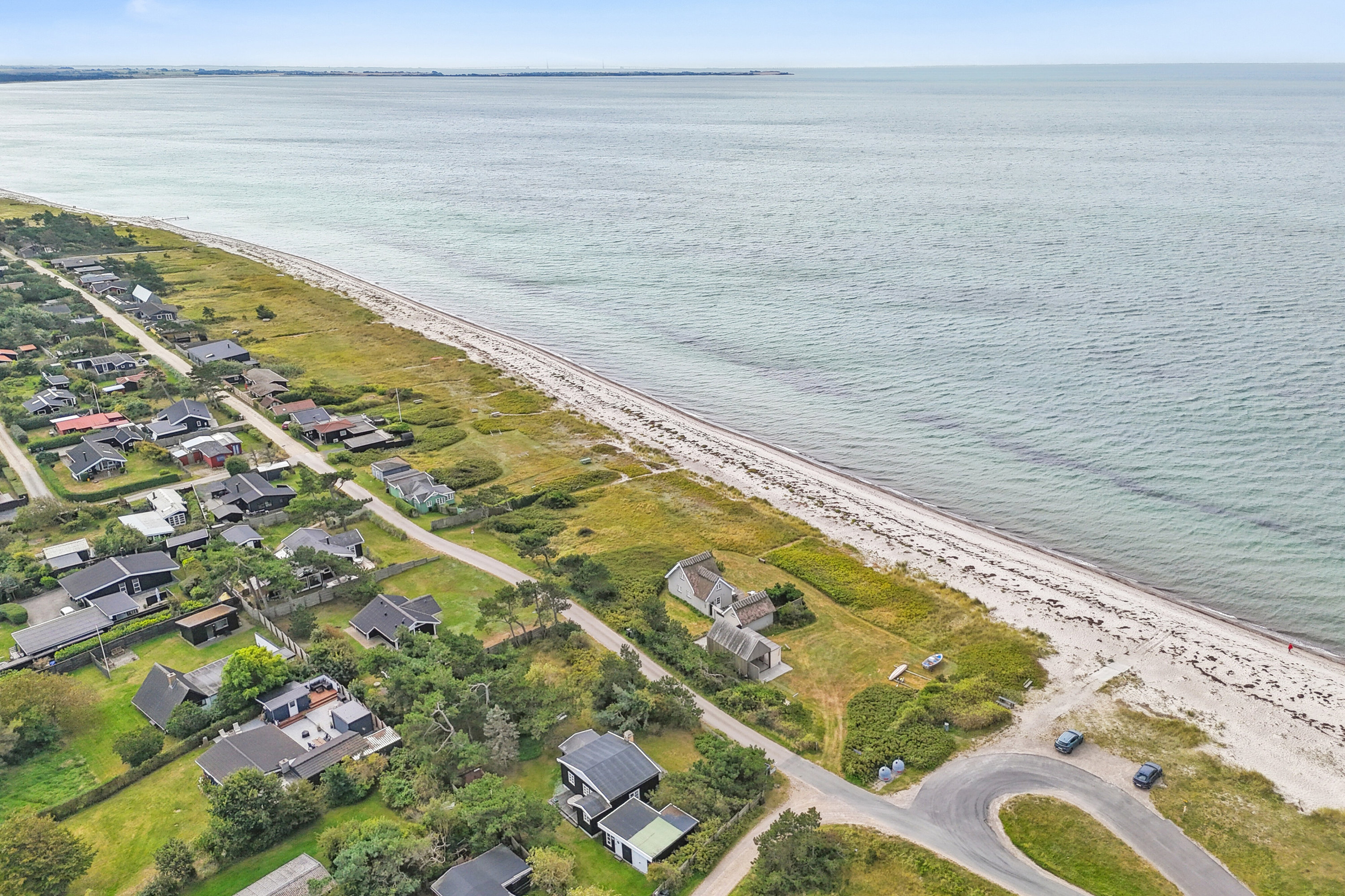 Fremhævet luftfoto billede i fuldskærmstilstand. Billede af Kystagervej 2, Svallerup, 4400 Kalundborg