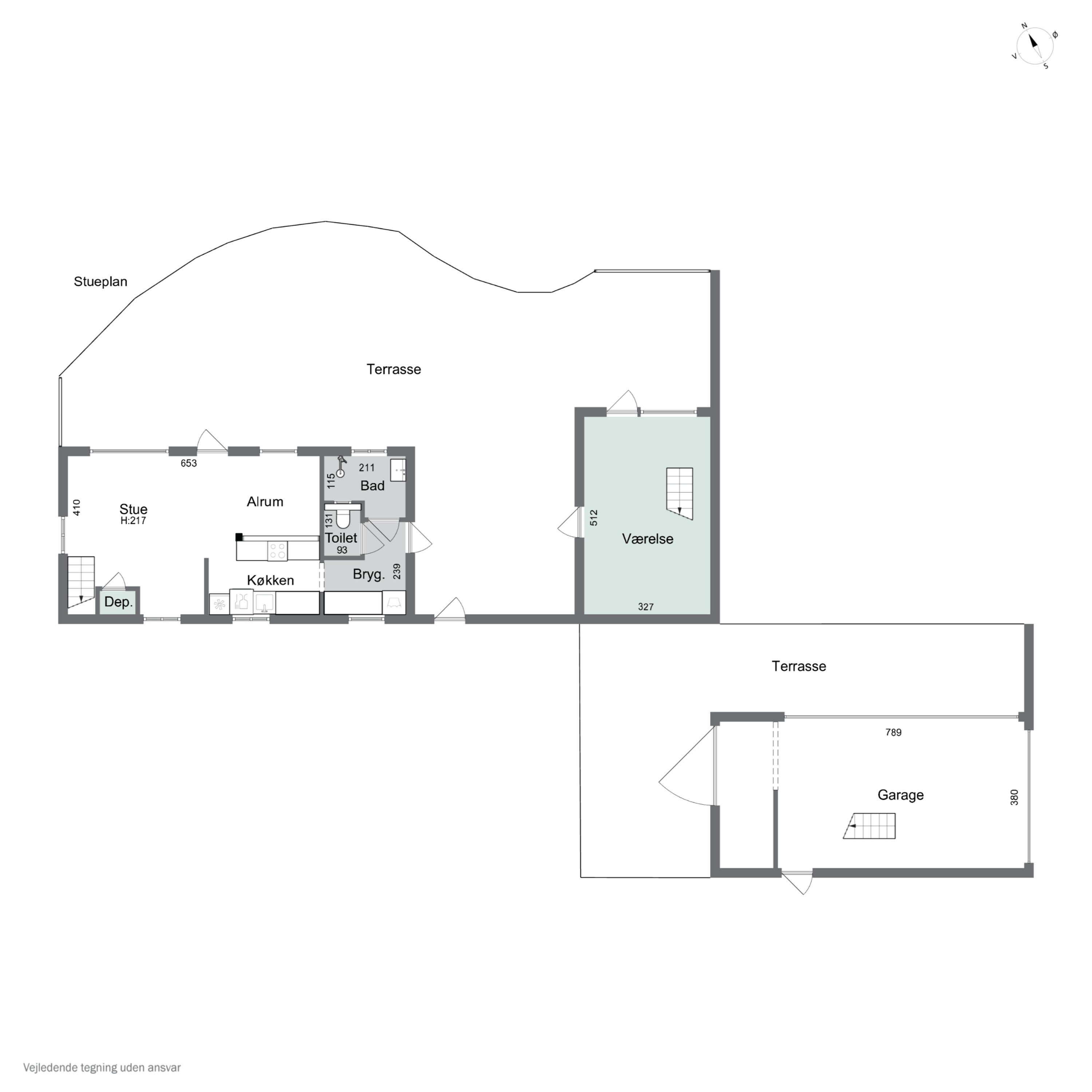 Plantegninger billede af Kystagervej 2, Svallerup, 4400 Kalundborg