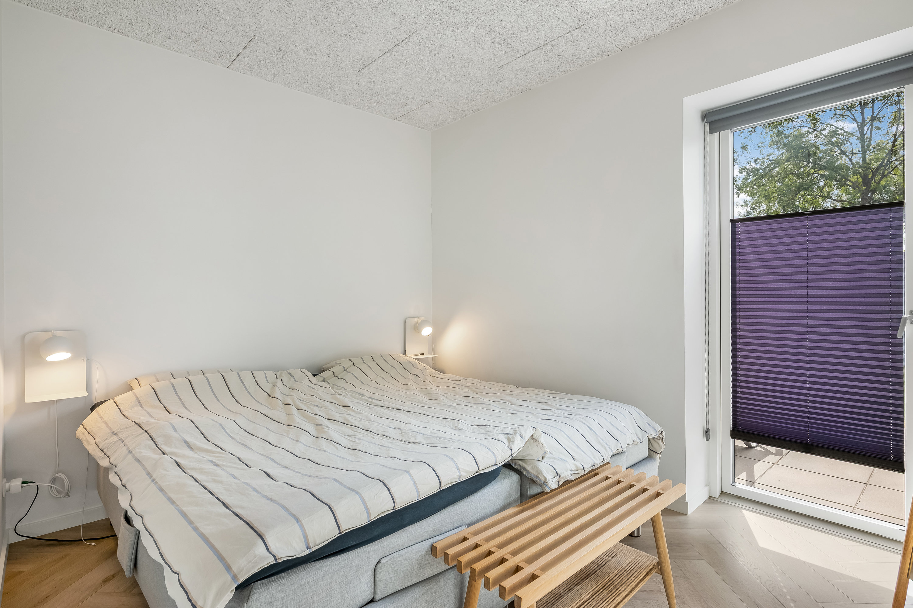 Fremhævet soveværelse billede i fuldskærmstilstand. Billede af Krimpendam 7A, 7500 Holstebro