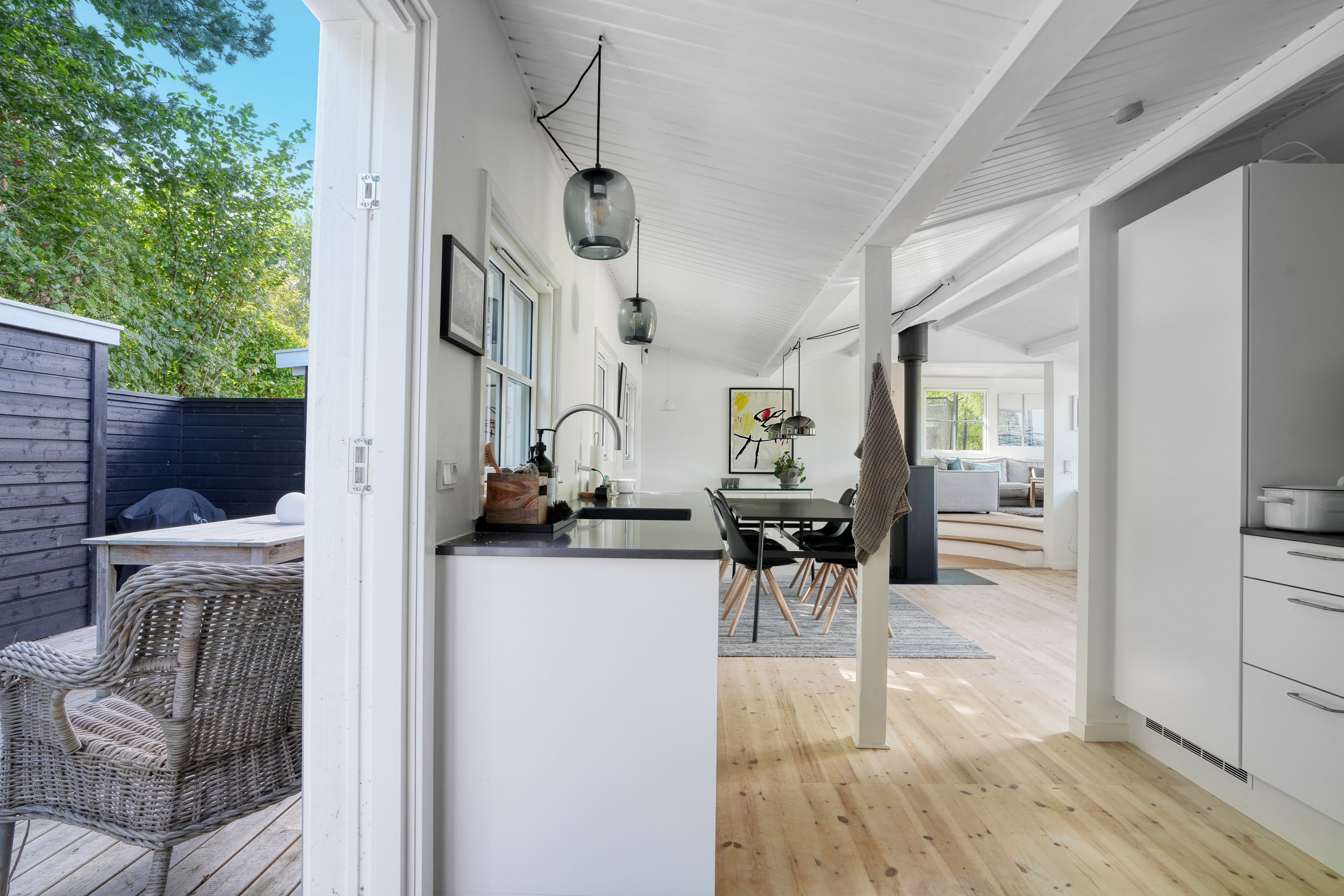 Fremhævet køkken billede i fuldskærmstilstand. Billede af Bøgevej 32, Horneby, 3100 Hornbæk