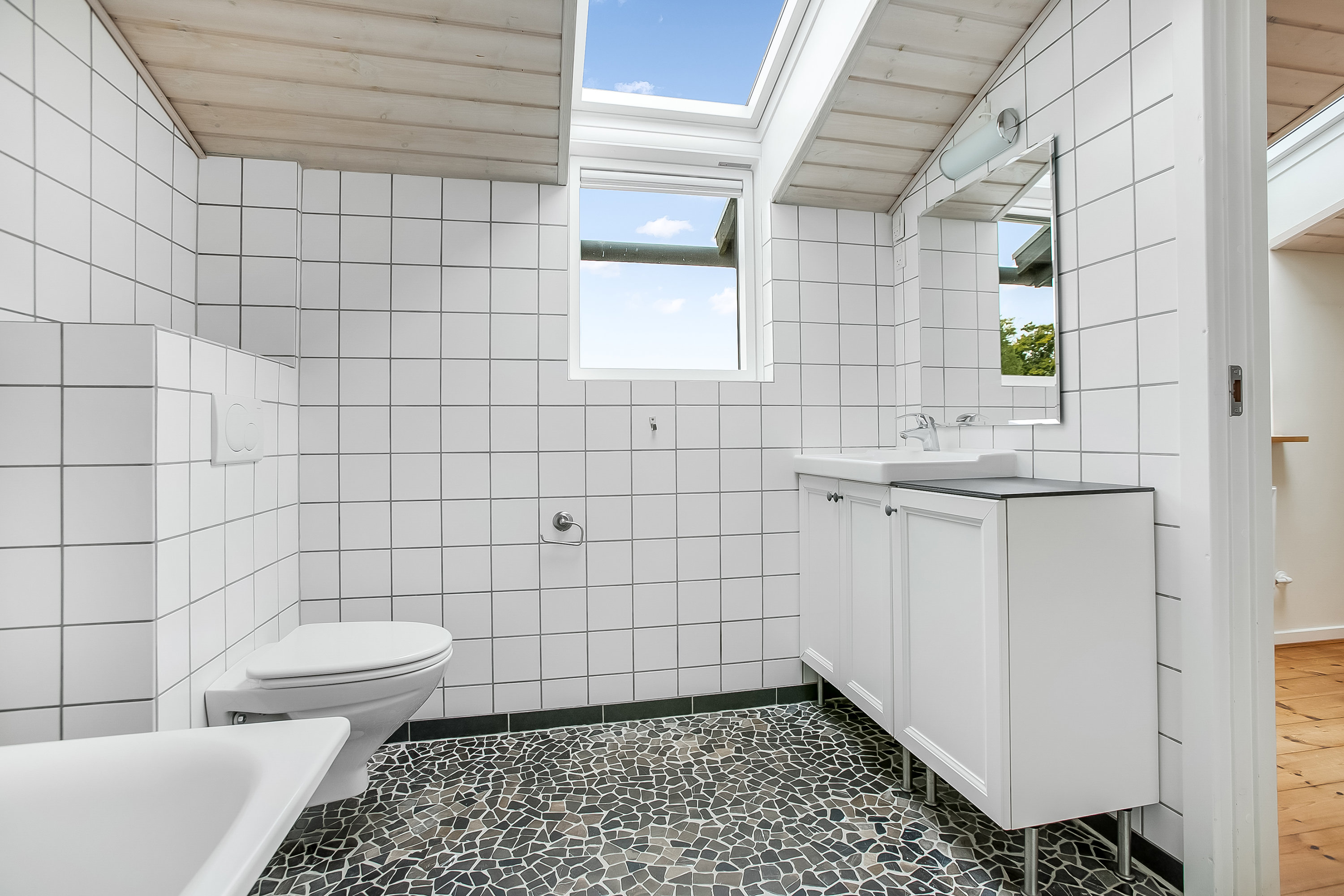 Fremhævet badeværelse billede i fuldskærmstilstand. Billede af Sellerup Vangvej 116, Sellerup, 7080 Børkop