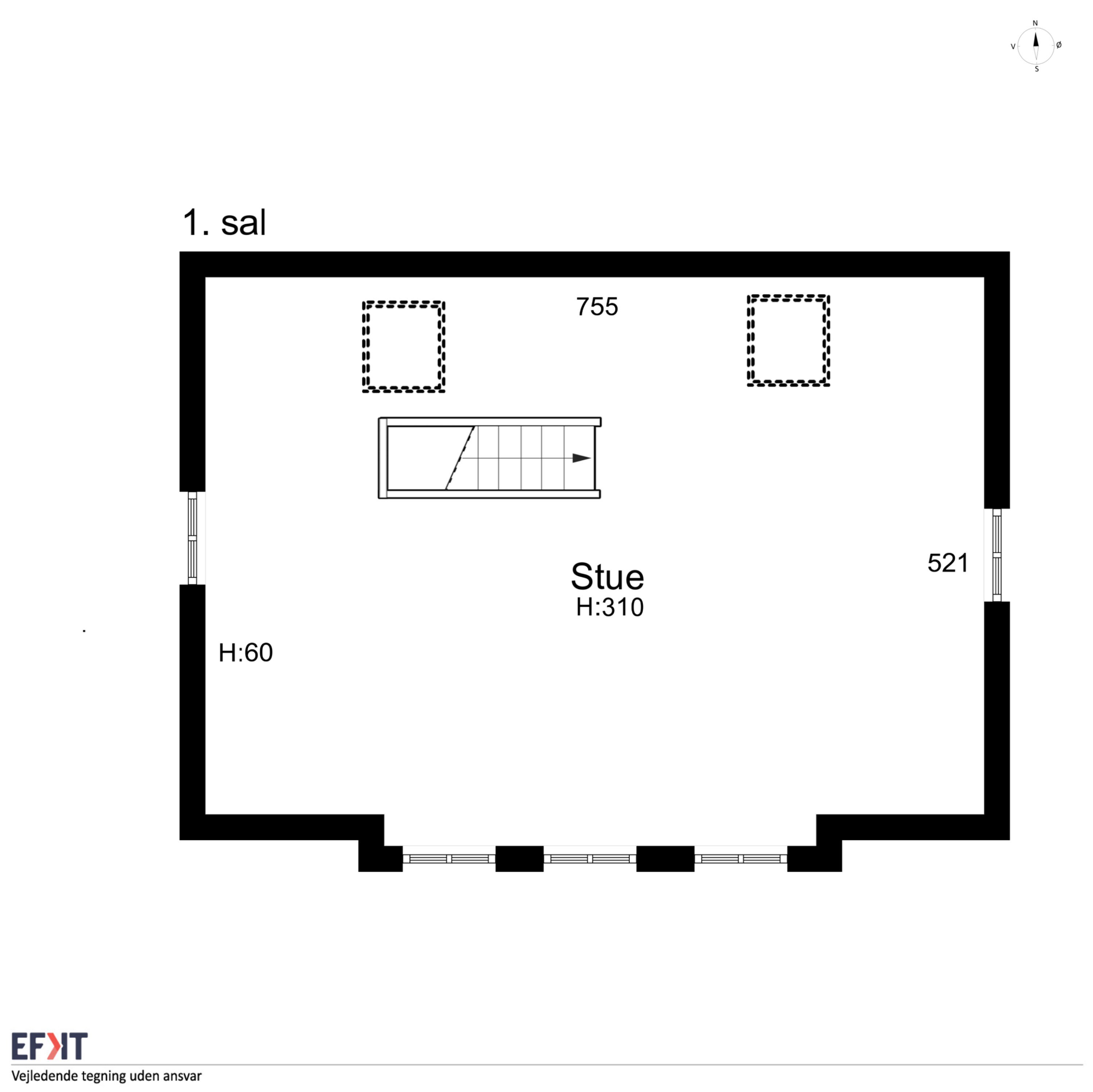 Plantegninger billede af Spodsbjergvej 257, Long. Sand, 5900 Rudkøbing