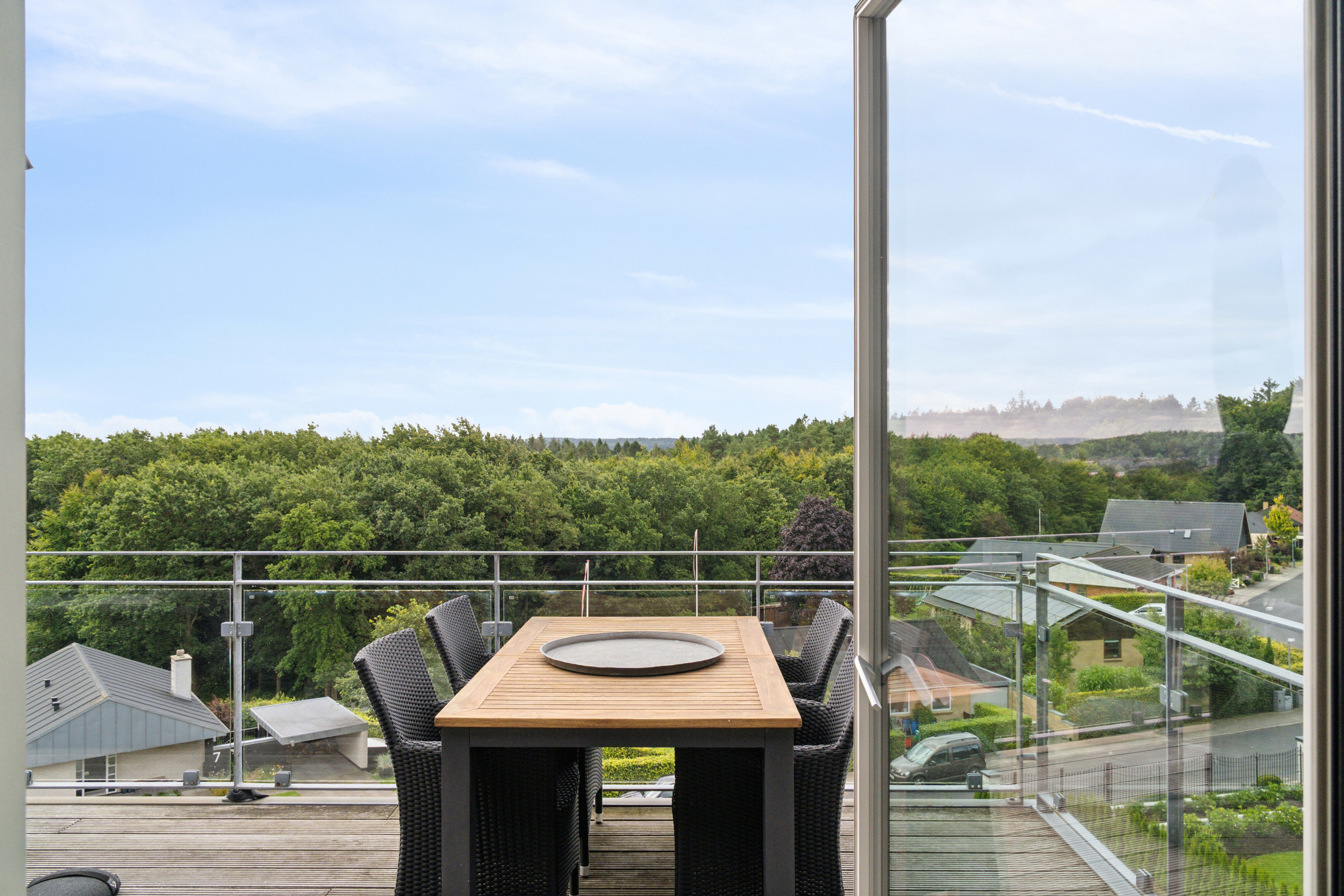 Fremhævet altan billede i fuldskærmstilstand. Billede af Kaj Munks Vej 18, 8600 Silkeborg