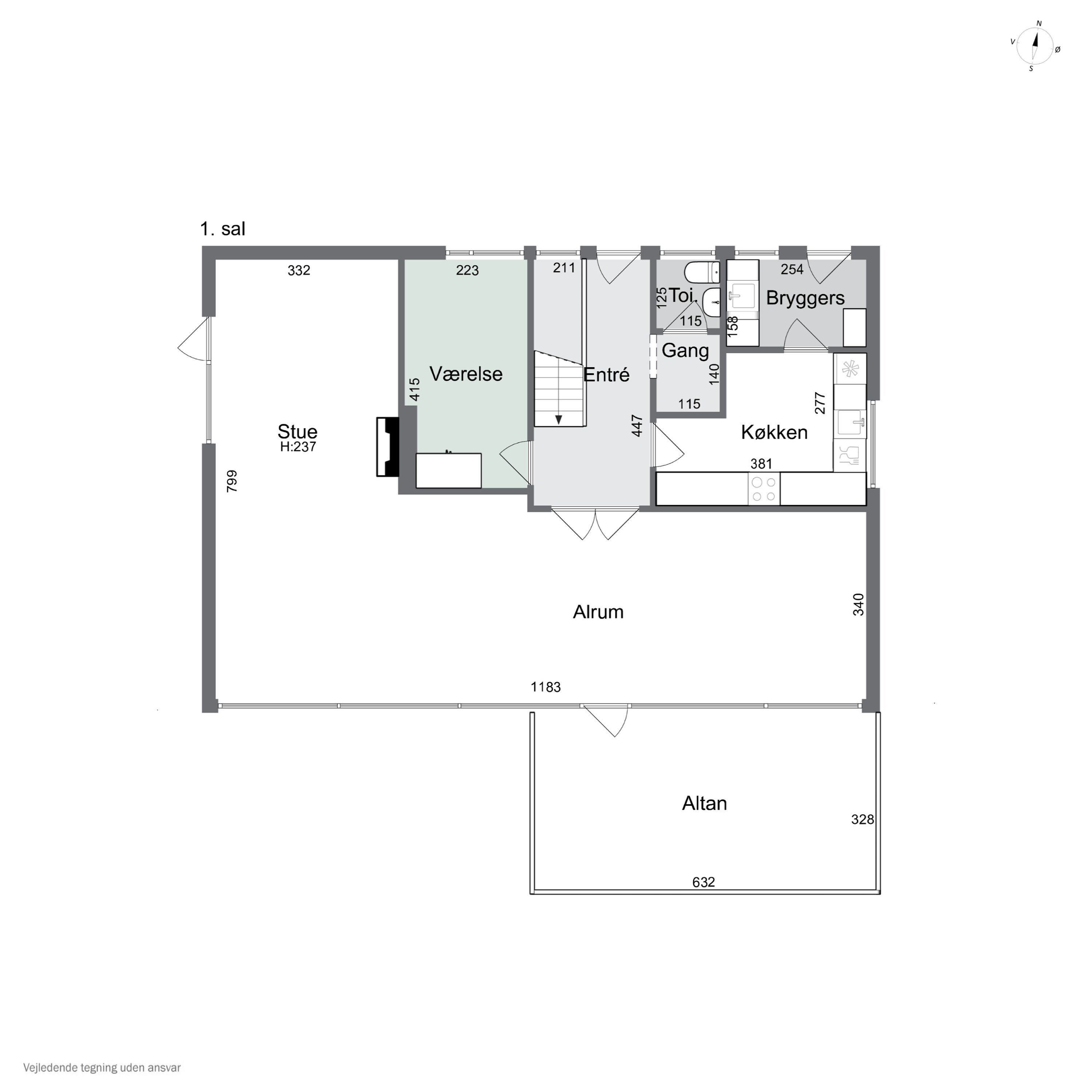 Plantegninger billede af Kaj Munks Vej 18, 8600 Silkeborg