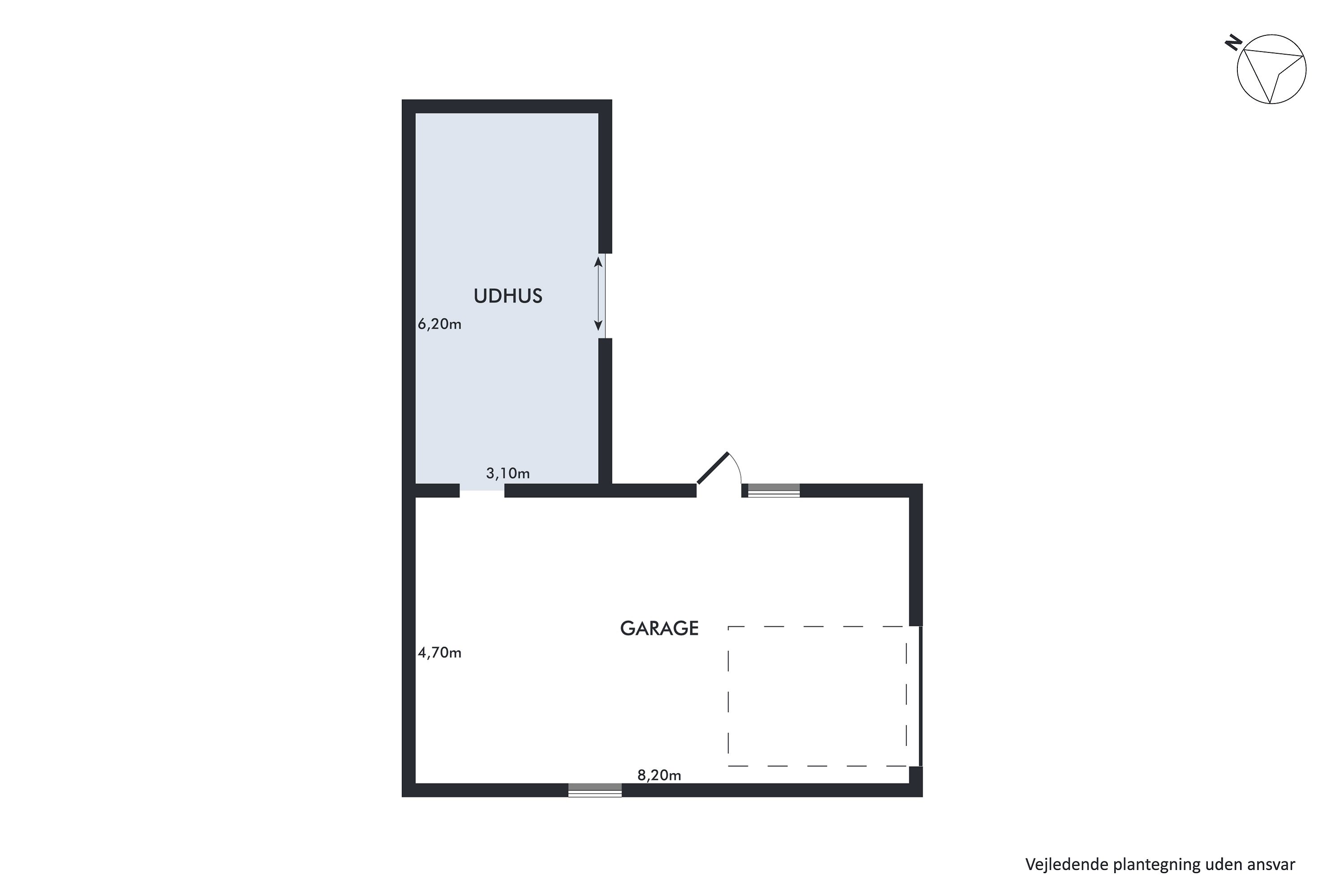 Plantegninger billede af Nykøbingvej 56, Stigs Bjergby, 4440 Mørkøv