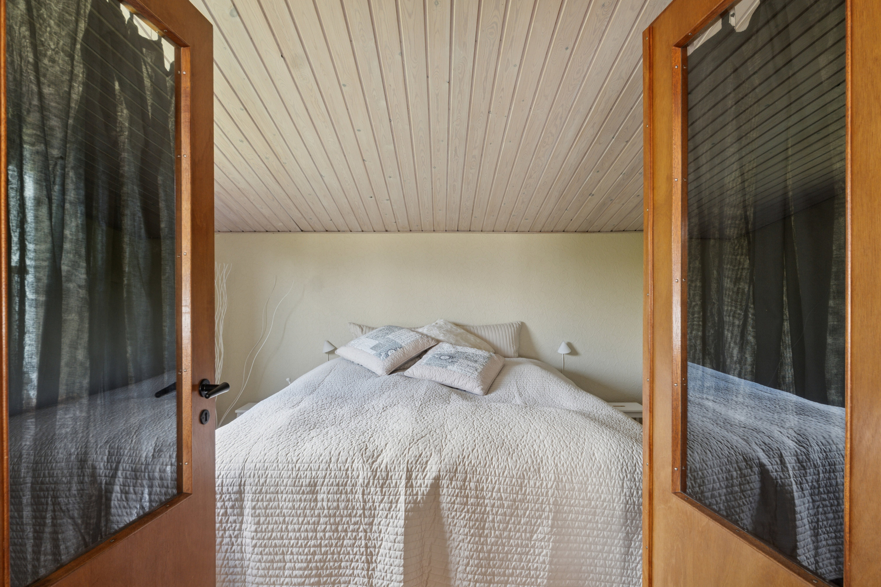 Fremhævet soveværelse billede i fuldskærmstilstand. Billede af Hørmestedvej 285, Hørmested, 9870 Sindal