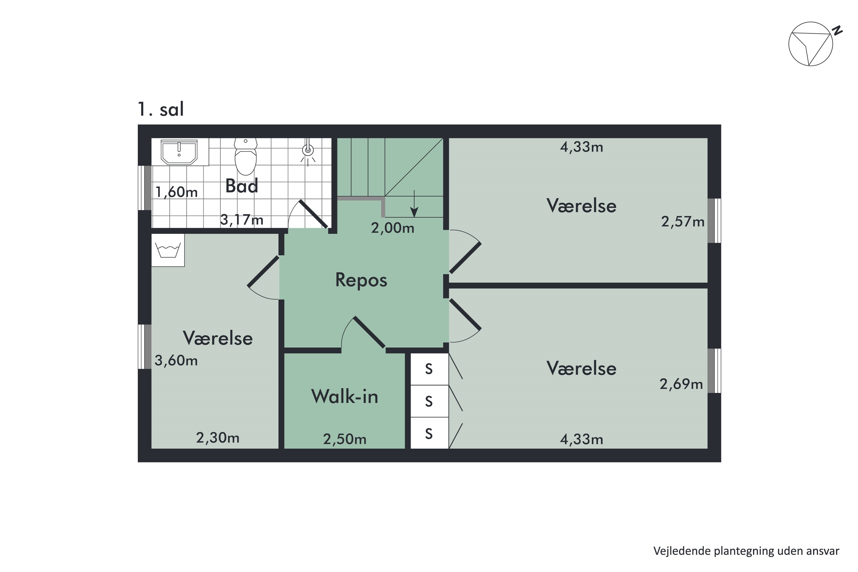 Plantegninger billede af Godske Lindenovs Vej 203, Gug, 9210 Aalborg SØ