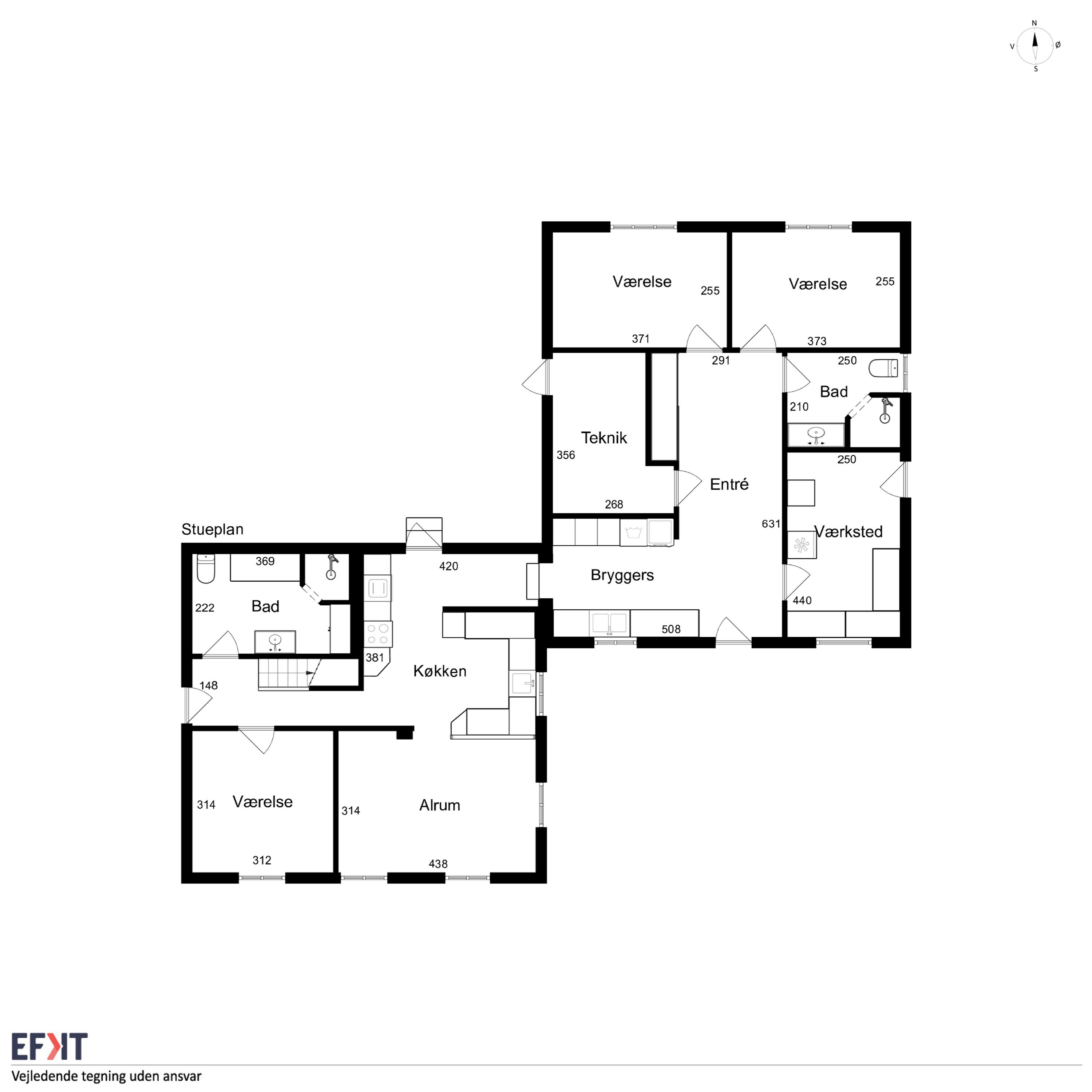 Plantegninger billede af Spodsbjergvej 257, Long. Sand, 5900 Rudkøbing