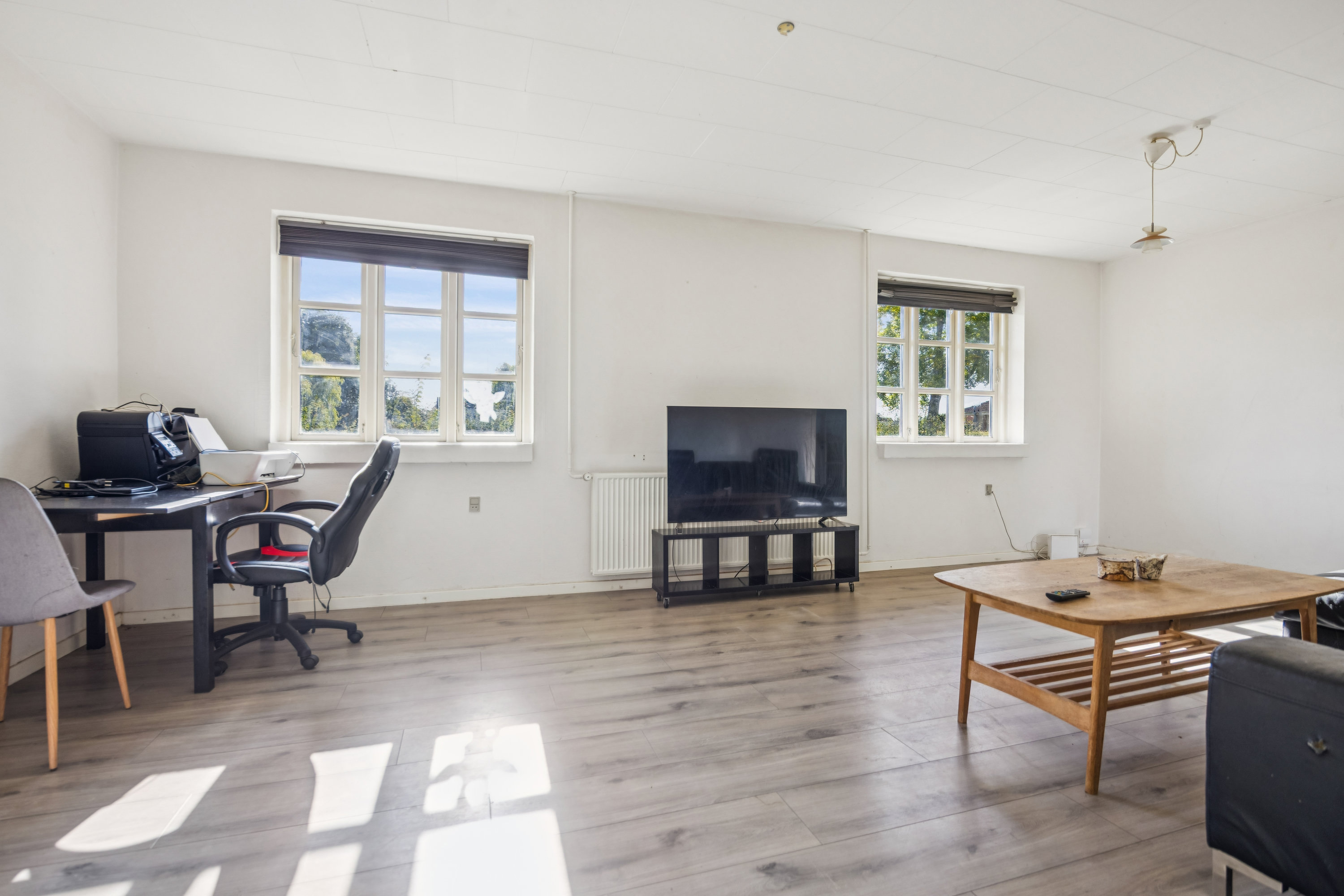 Fremhævet stue billede i fuldskærmstilstand. Billede af Kirkestien 2, Ulsted, 9370 Hals