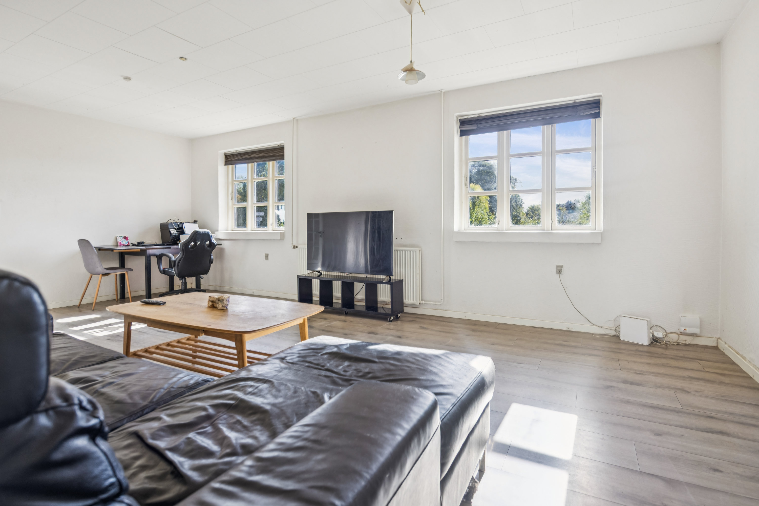 Fremhævet stue billede i fuldskærmstilstand. Billede af Kirkestien 2, Ulsted, 9370 Hals