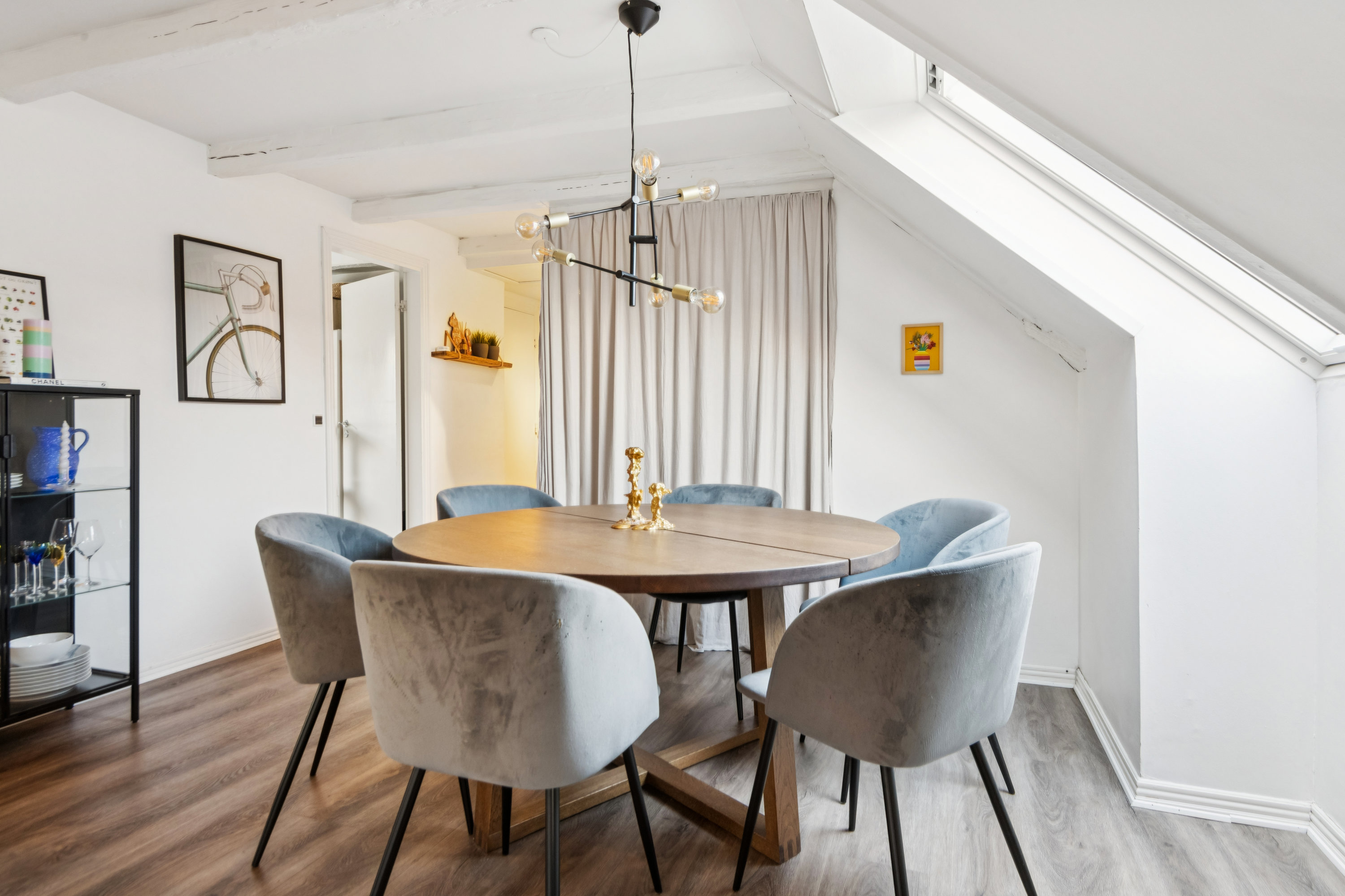 Fremhævet spisestue billede i fuldskærmstilstand. Billede af Christiansgade 58, 3. th., 9000 Aalborg