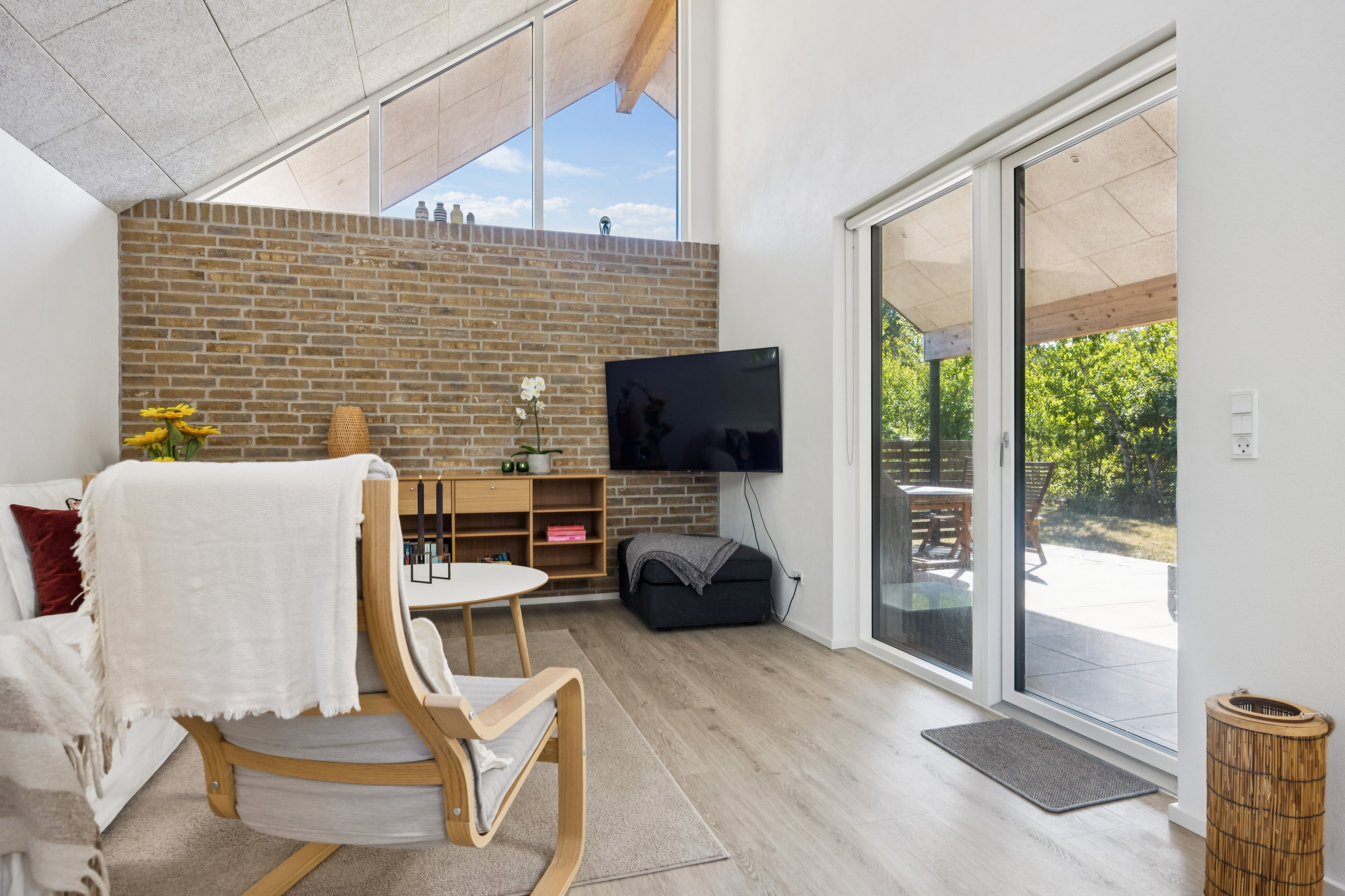 Fremhævet stue billede i fuldskærmstilstand. Billede af Bisnapvej 33, Bisnap, 9370 Hals