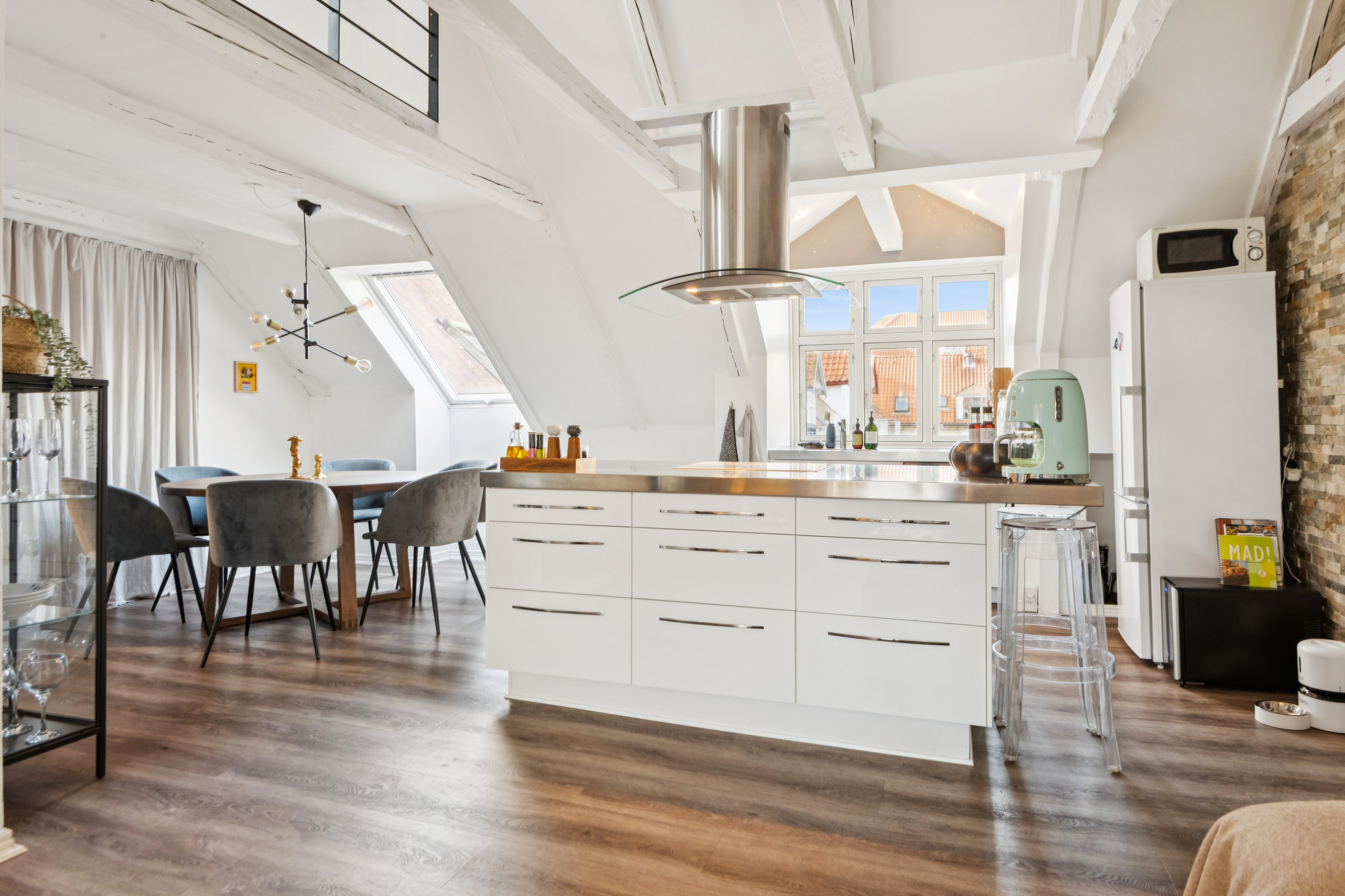 Fremhævet køkken billede i fuldskærmstilstand. Billede af Christiansgade 58, 3. th., 9000 Aalborg