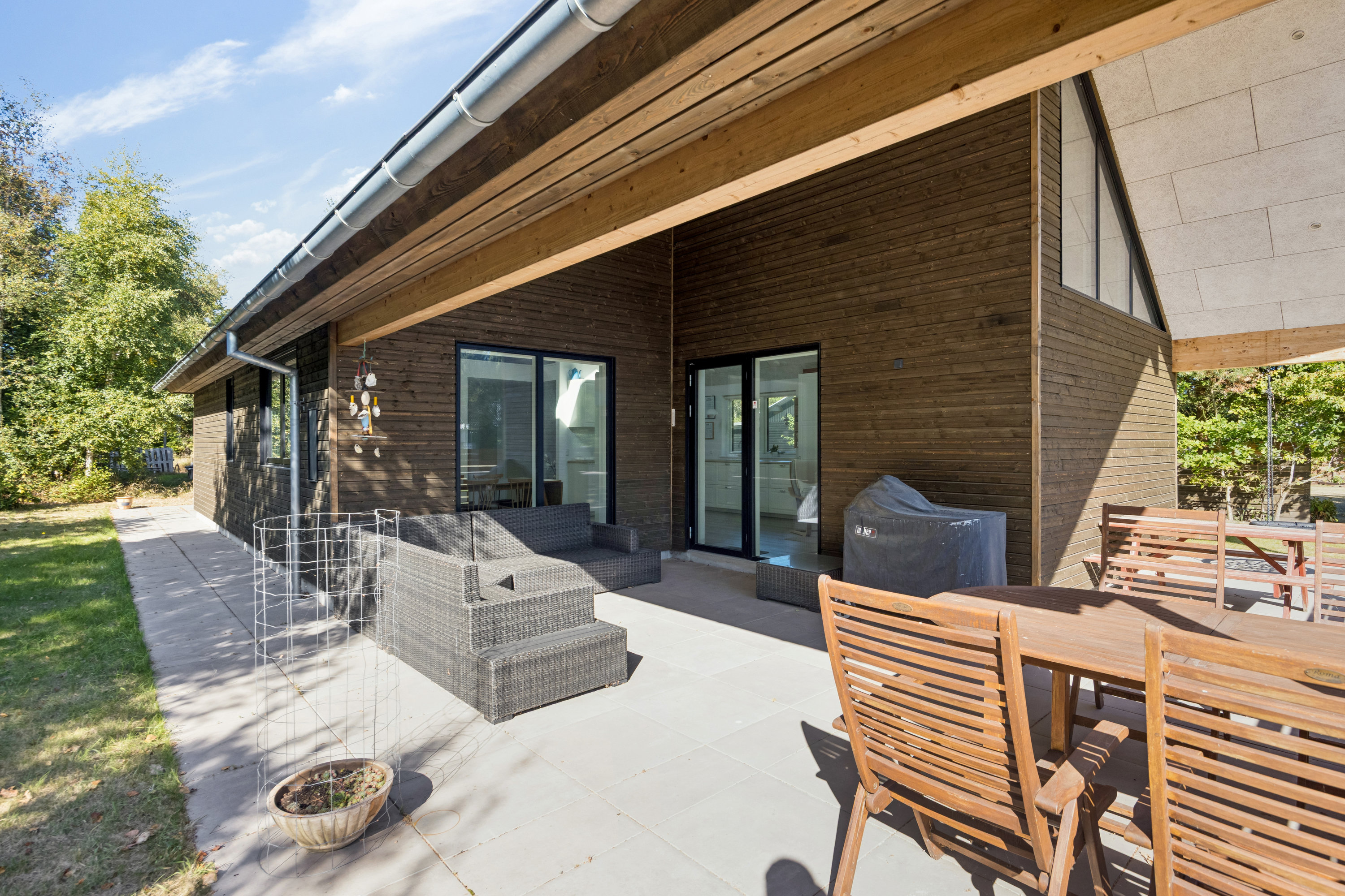 Fremhævet terrasse billede i fuldskærmstilstand. Billede af Bisnapvej 33, Bisnap, 9370 Hals