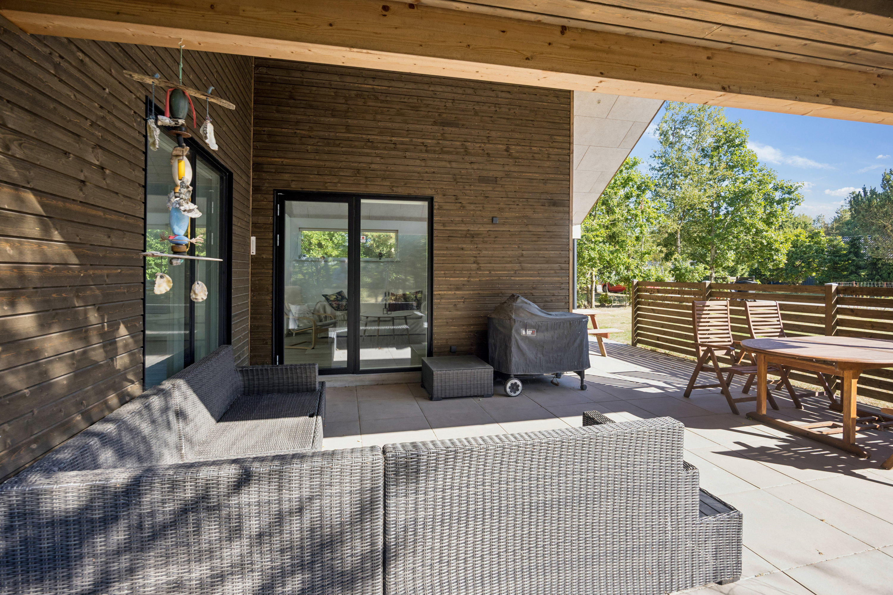 Fremhævet terrasse billede i fuldskærmstilstand. Billede af Bisnapvej 33, Bisnap, 9370 Hals