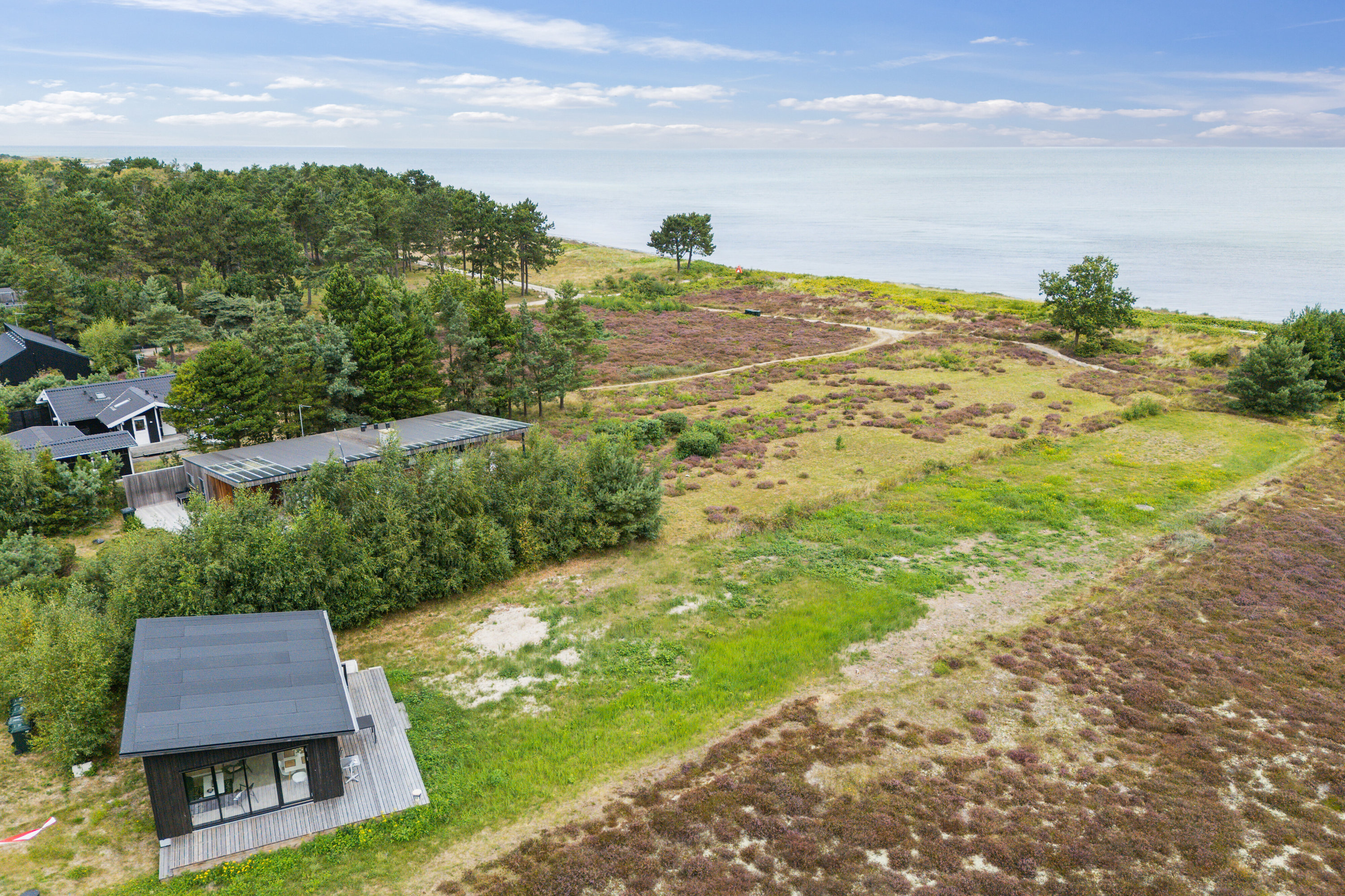 Fremhævet luftfoto billede i fuldskærmstilstand. Billede af Langesøvej 56, 4581 Rørvig