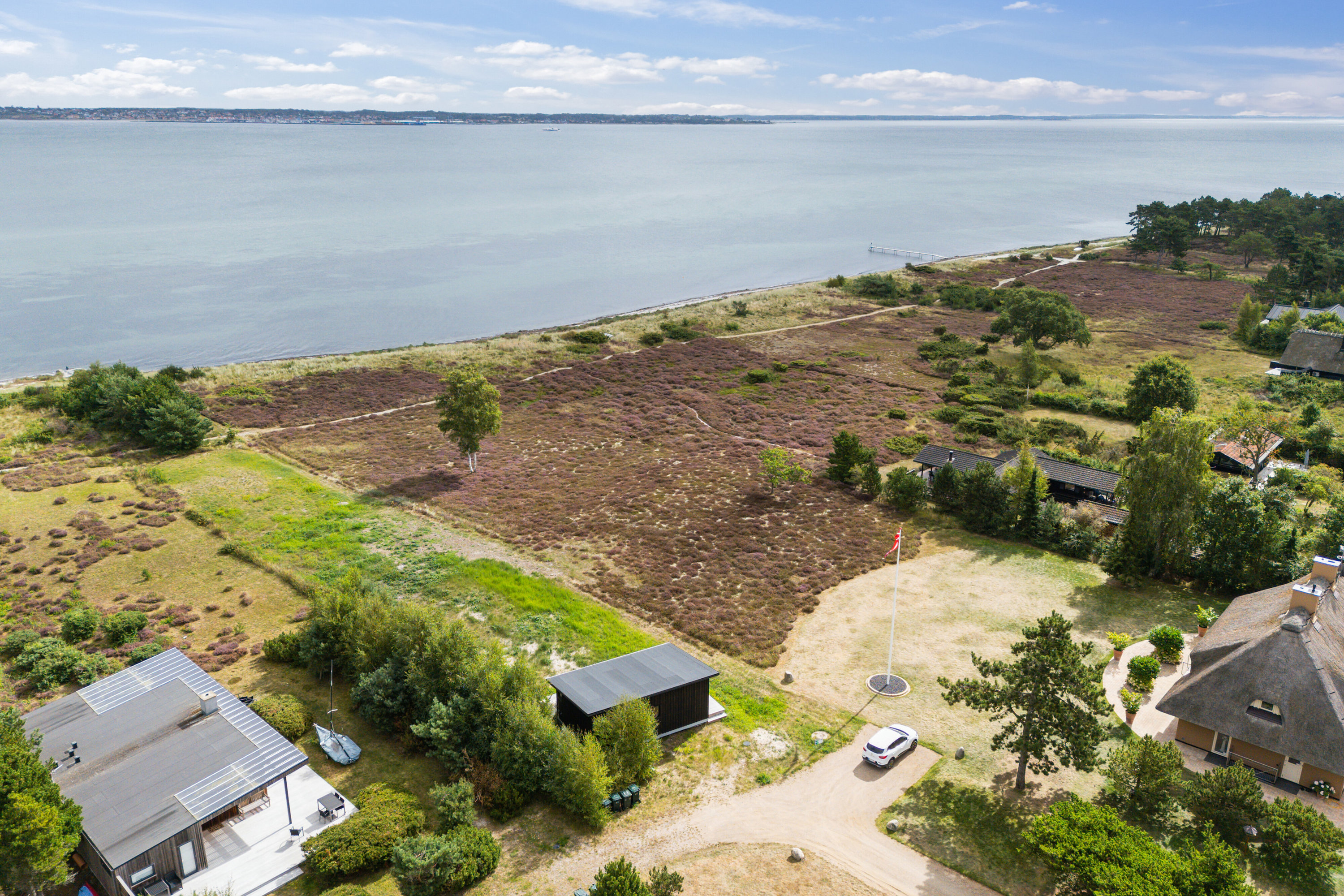 Fremhævet luftfoto billede i fuldskærmstilstand. Billede af Langesøvej 56, 4581 Rørvig