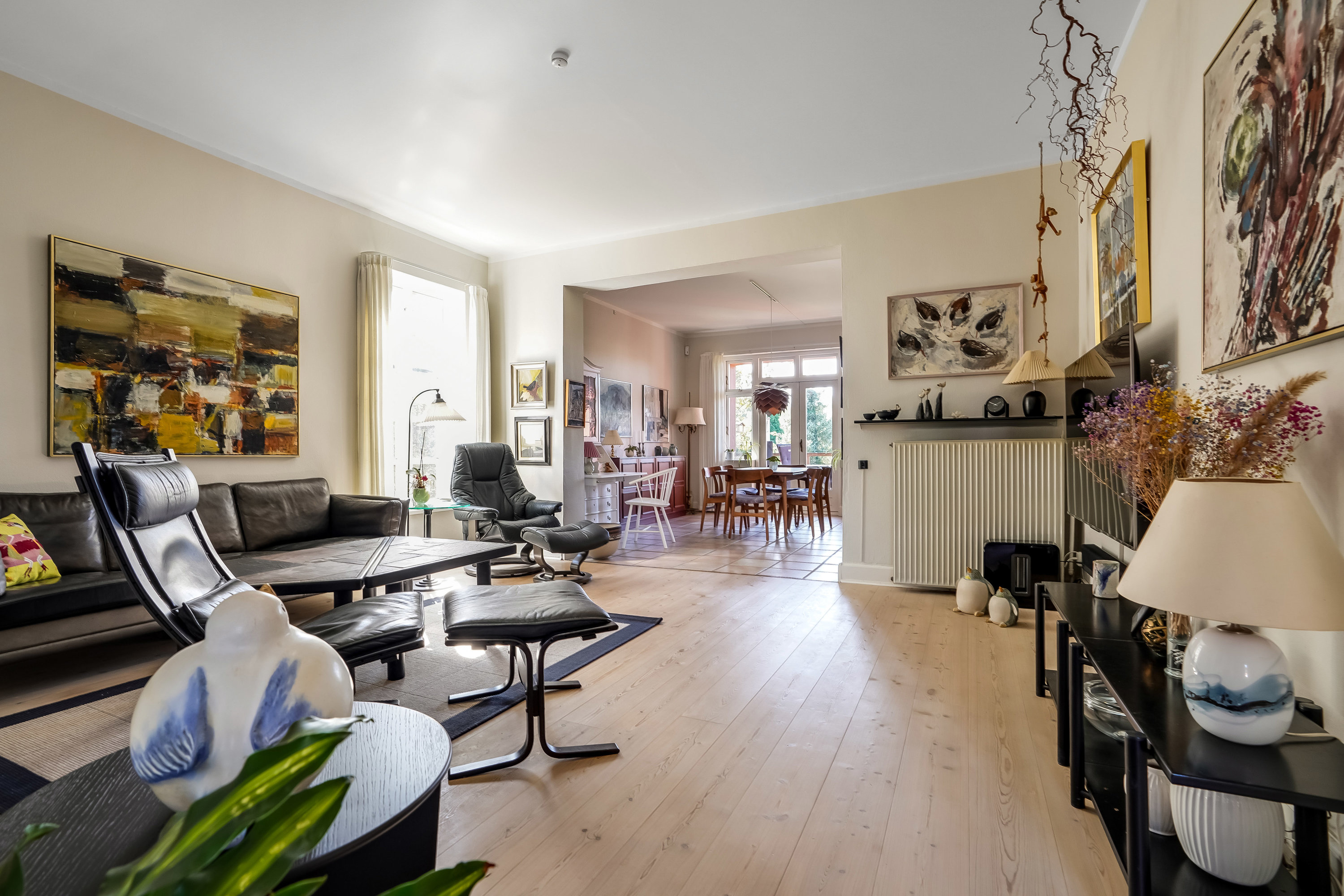 Fremhævet stue billede i fuldskærmstilstand. Billede af Langelinie 121, 5230 Odense M