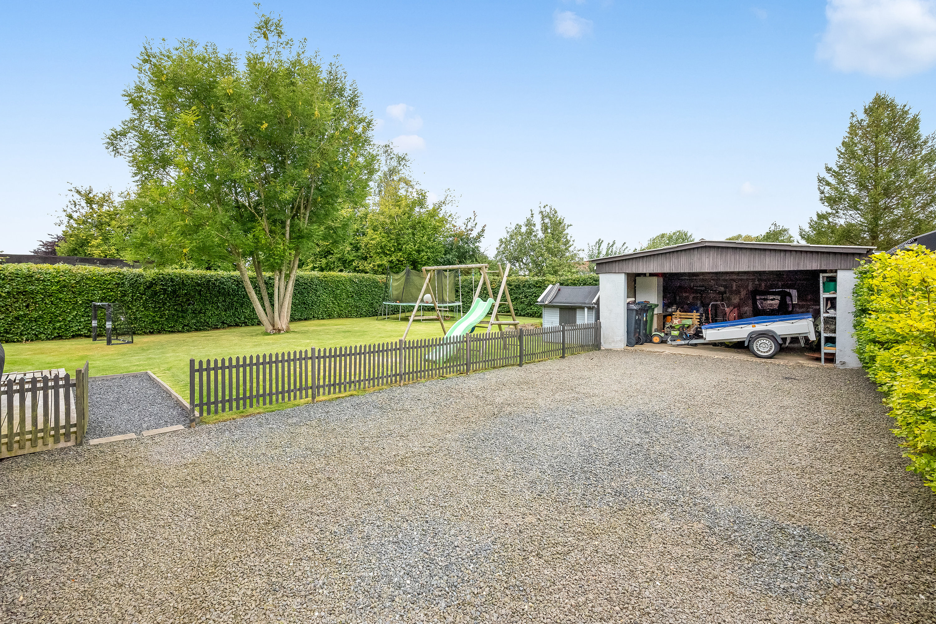 Fremhævet garage billede i fuldskærmstilstand. Billede af Bannestrupvej 6, Tvis, 7500 Holstebro