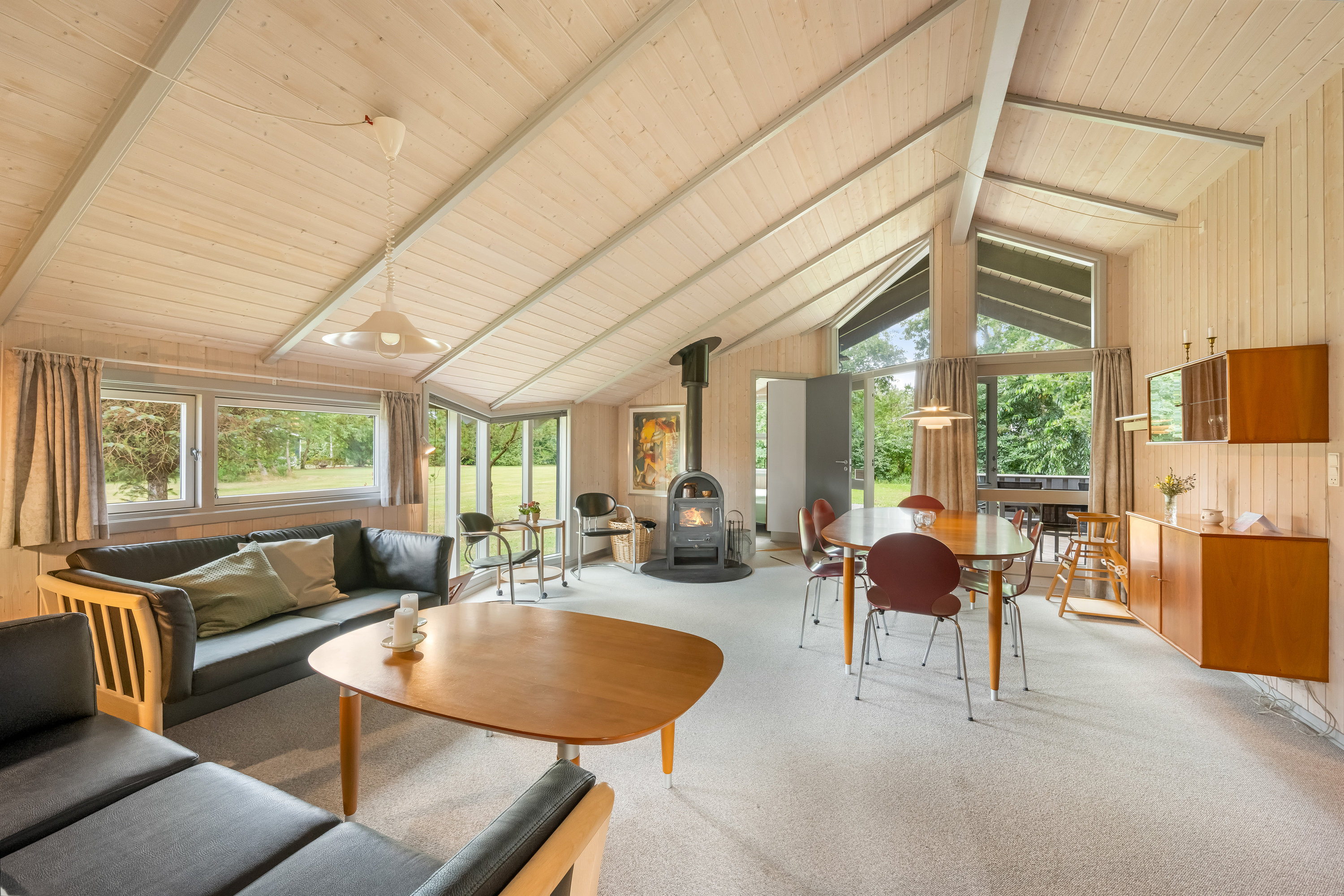 Miniaturebillede 2: stue. Billede af Ildervej 20, 6893 Hemmet