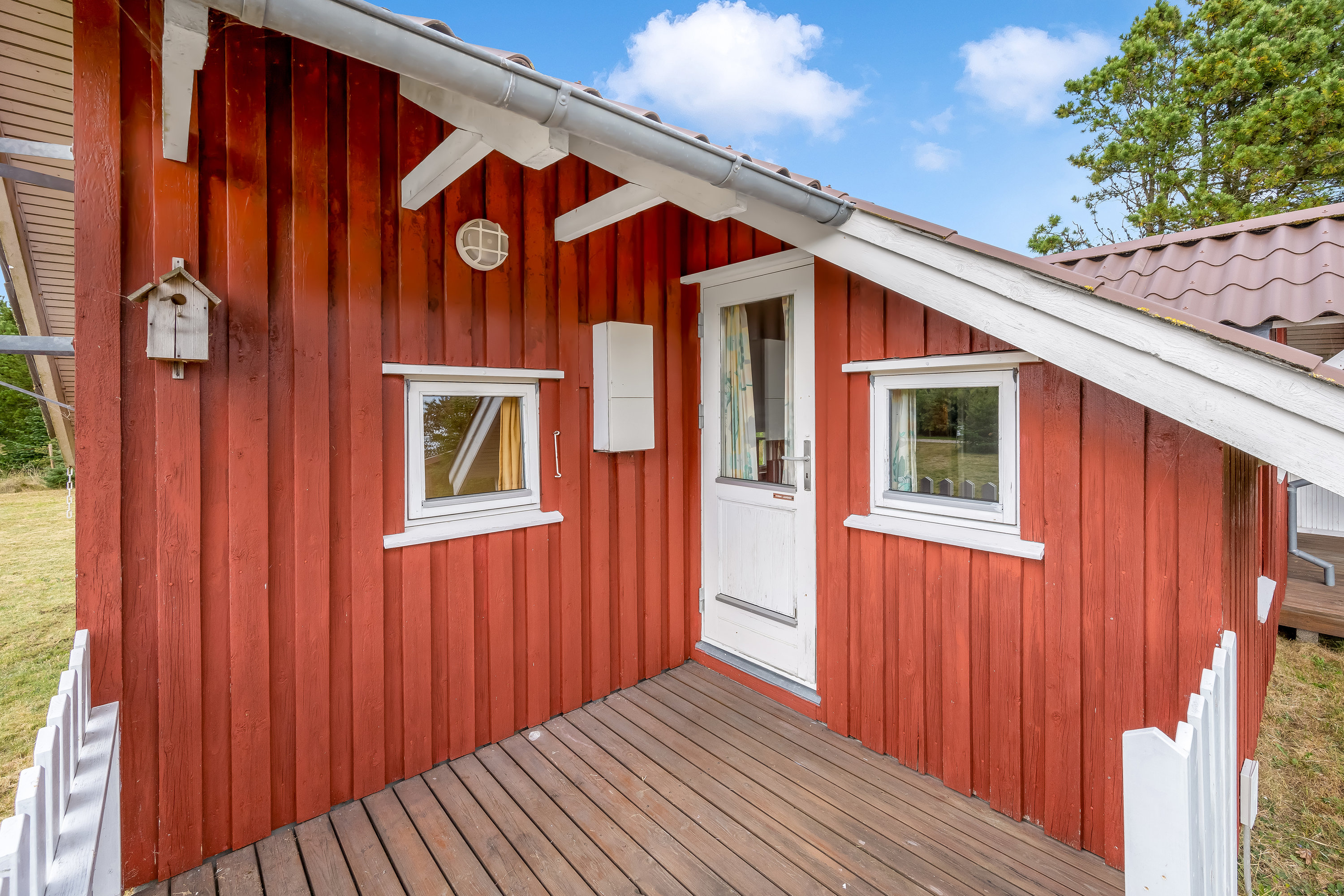 Fremhævet altan billede i fuldskærmstilstand. Billede af Gyvelvej 43, Stauning, 6900 Skjern