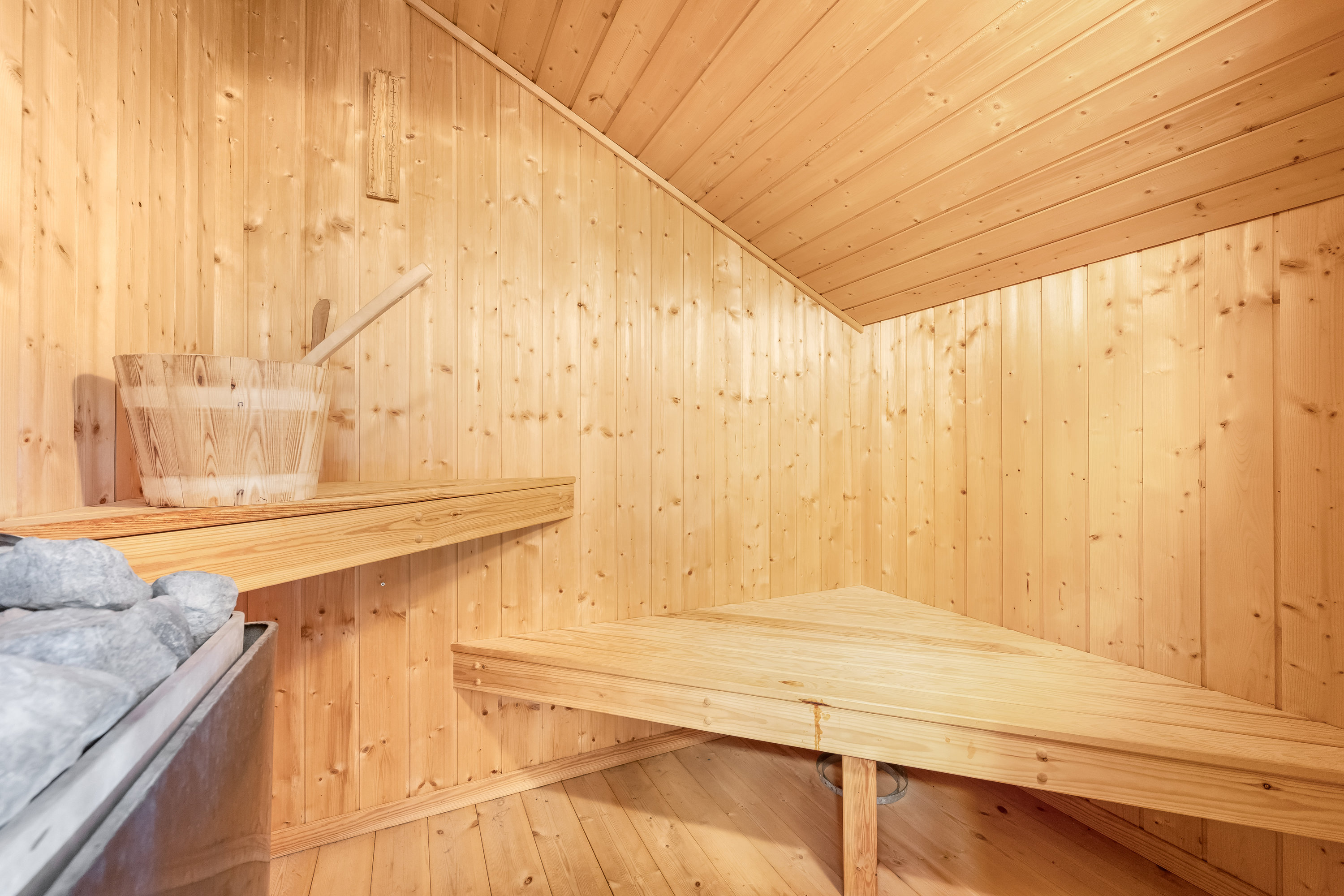 Fremhævet sauna billede i fuldskærmstilstand. Billede af Ildervej 20, 6893 Hemmet